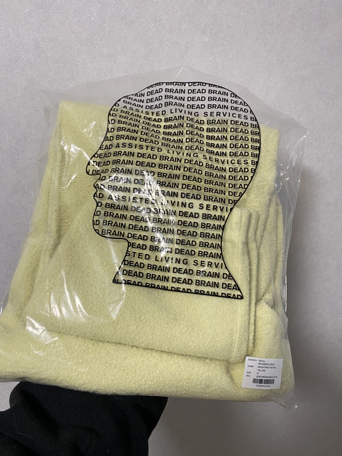 Brain Dead Brain Dead Reverse Fleece Sweatpants Size: L New With Tags Size US 34 / EU 50 - 11 Thumbnail