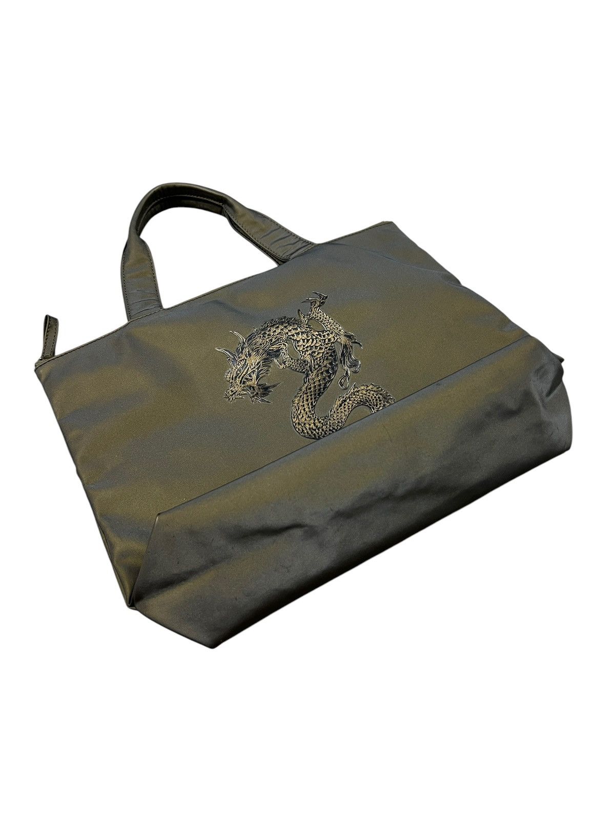 Jean Paul Gaultier Vintage JPG Metallic Green Dragon Shoulder Bag Size ONE SIZE - 12 Thumbnail