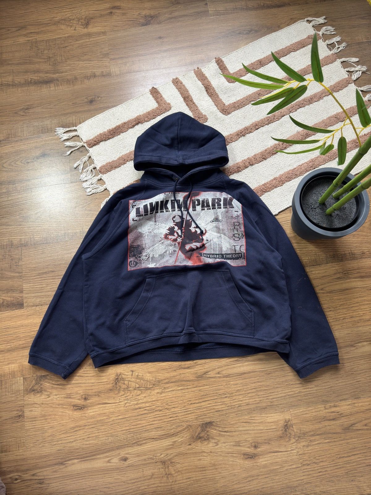Band Tees VINTAGE LINKING PANK 2000s BOXY FIT HOODIE Size US XL / EU 56 / 4 - 2 Thumbnail