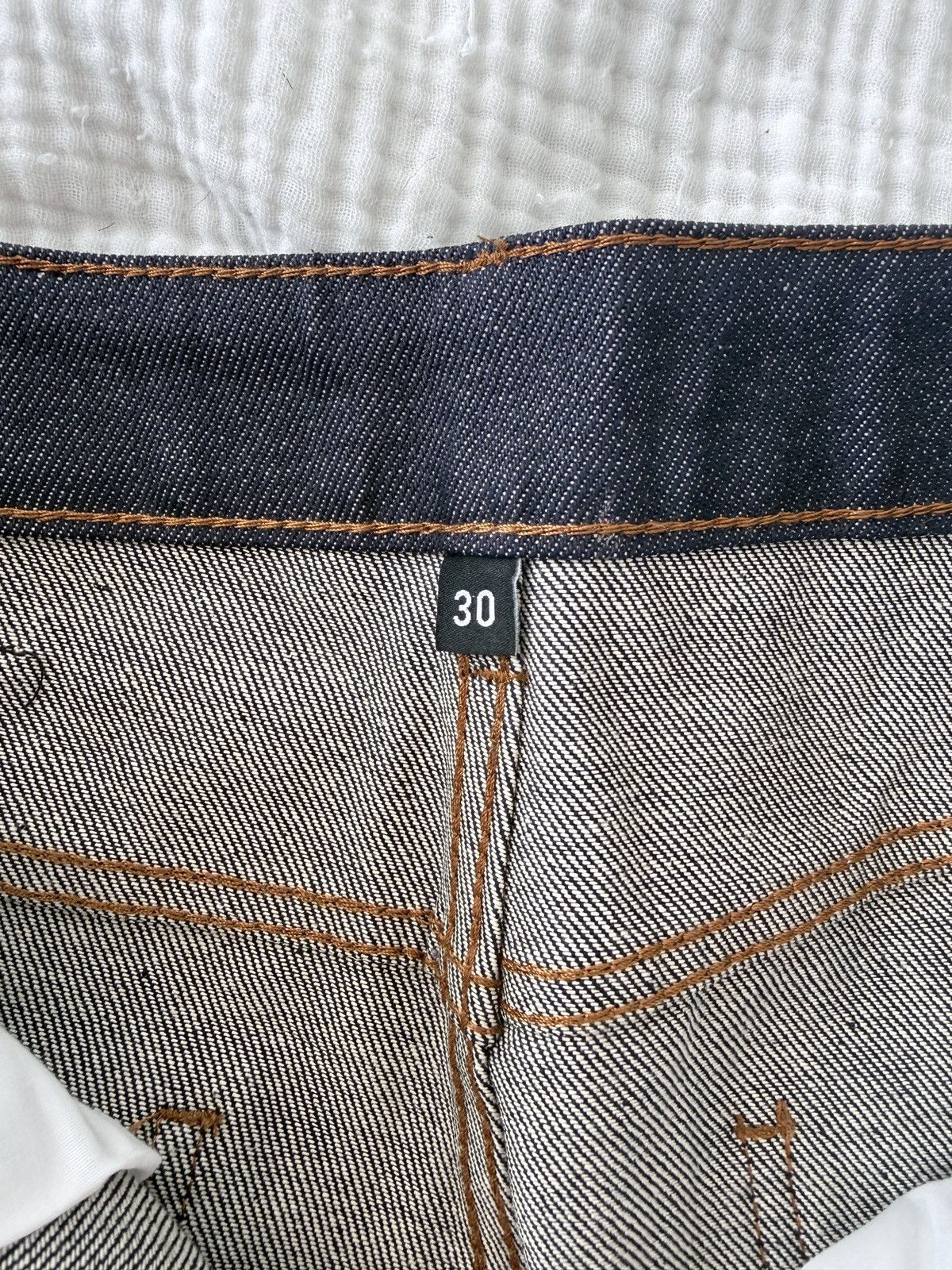 basketcase gallery Raw denim jeans Size US 30 / EU 46 - 4 Thumbnail