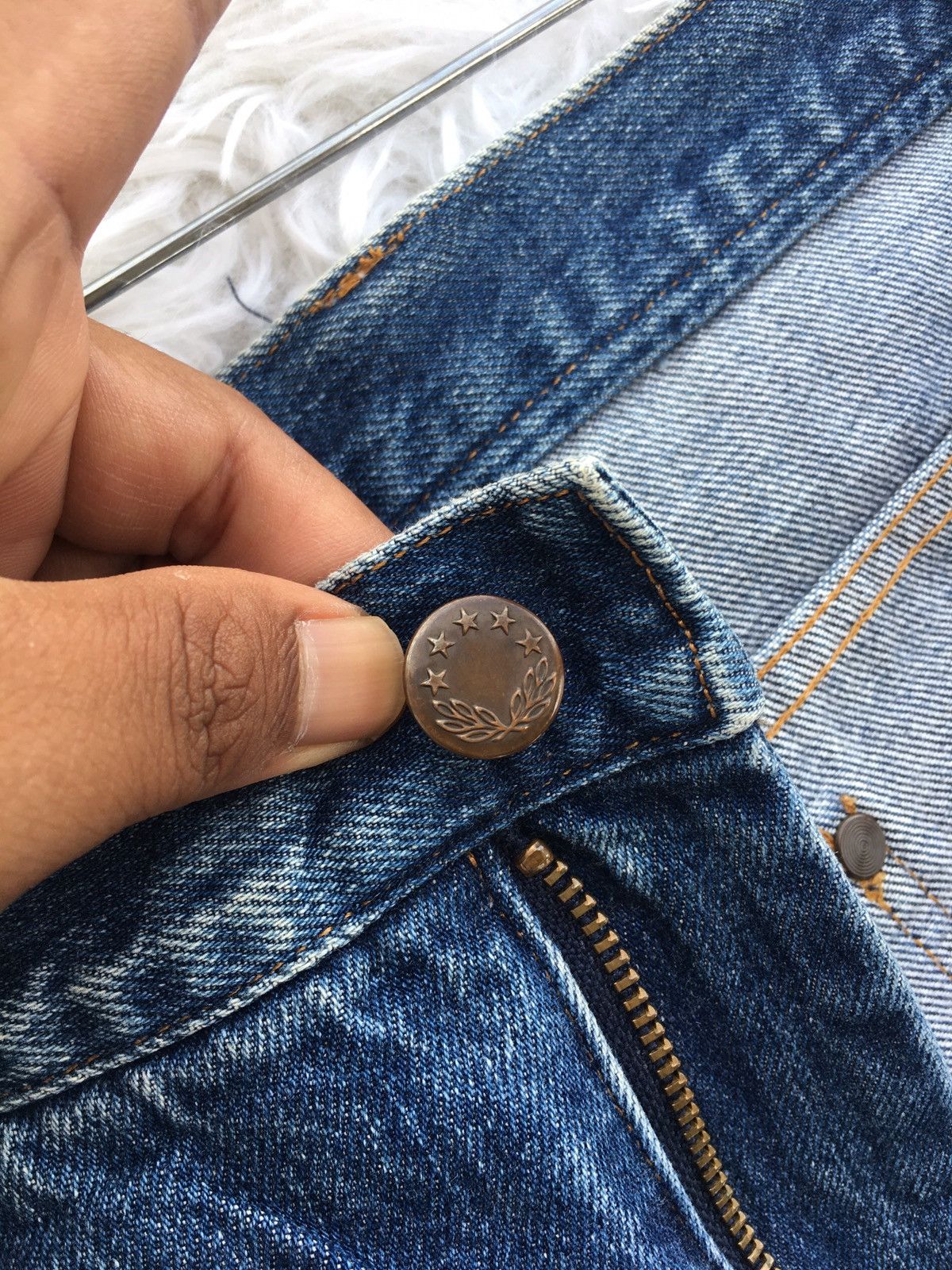 Comme des Garcons Rare CDG Comme Des Garcons Homme Classic Straight Cut Jean Size US 29 - 14 Thumbnail