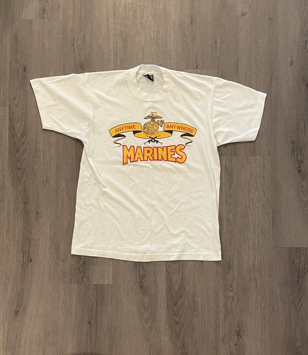 Vintage Vintage USA “Marines ” Graphic T-Shirt (Sz. L) Size US L / EU 52-54 / 3 - 1 Thumbnail