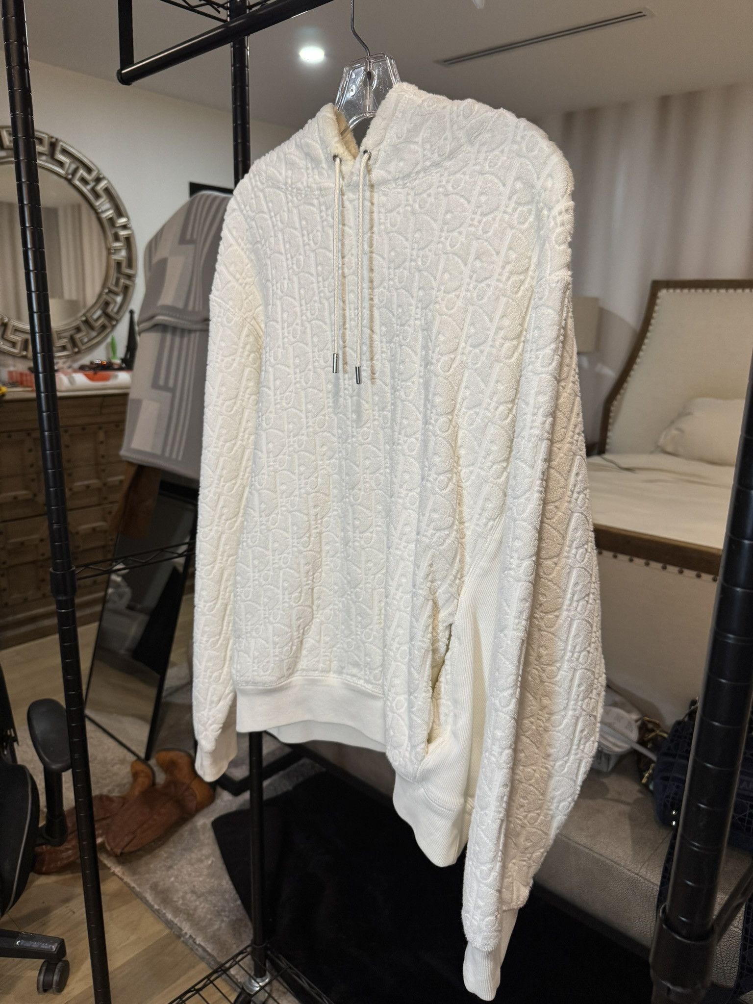 Dior Dior Oblique French Terry Hoodie Size US XL / EU 56 / 4 - 3 Thumbnail