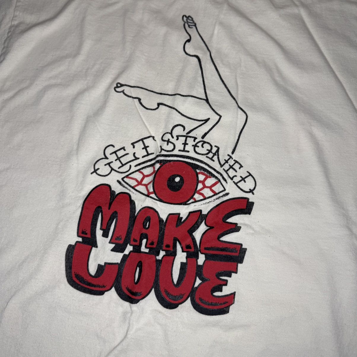 Alstyle Get Stoned Make Love Tattoo Tee Large Alstyle Blank Size US L / EU 52-54 / 3 - 2 Thumbnail