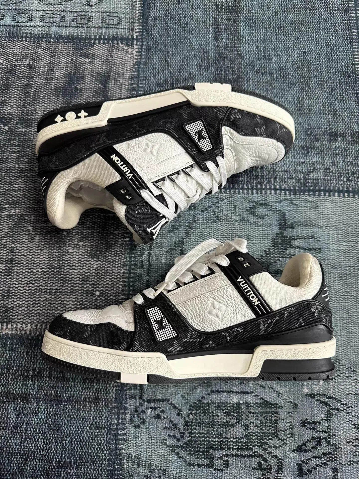Louis Vuitton Multi Color Low Top Sneakers Size 9. Size US 9 / EU 42 - 1 Thumbnail