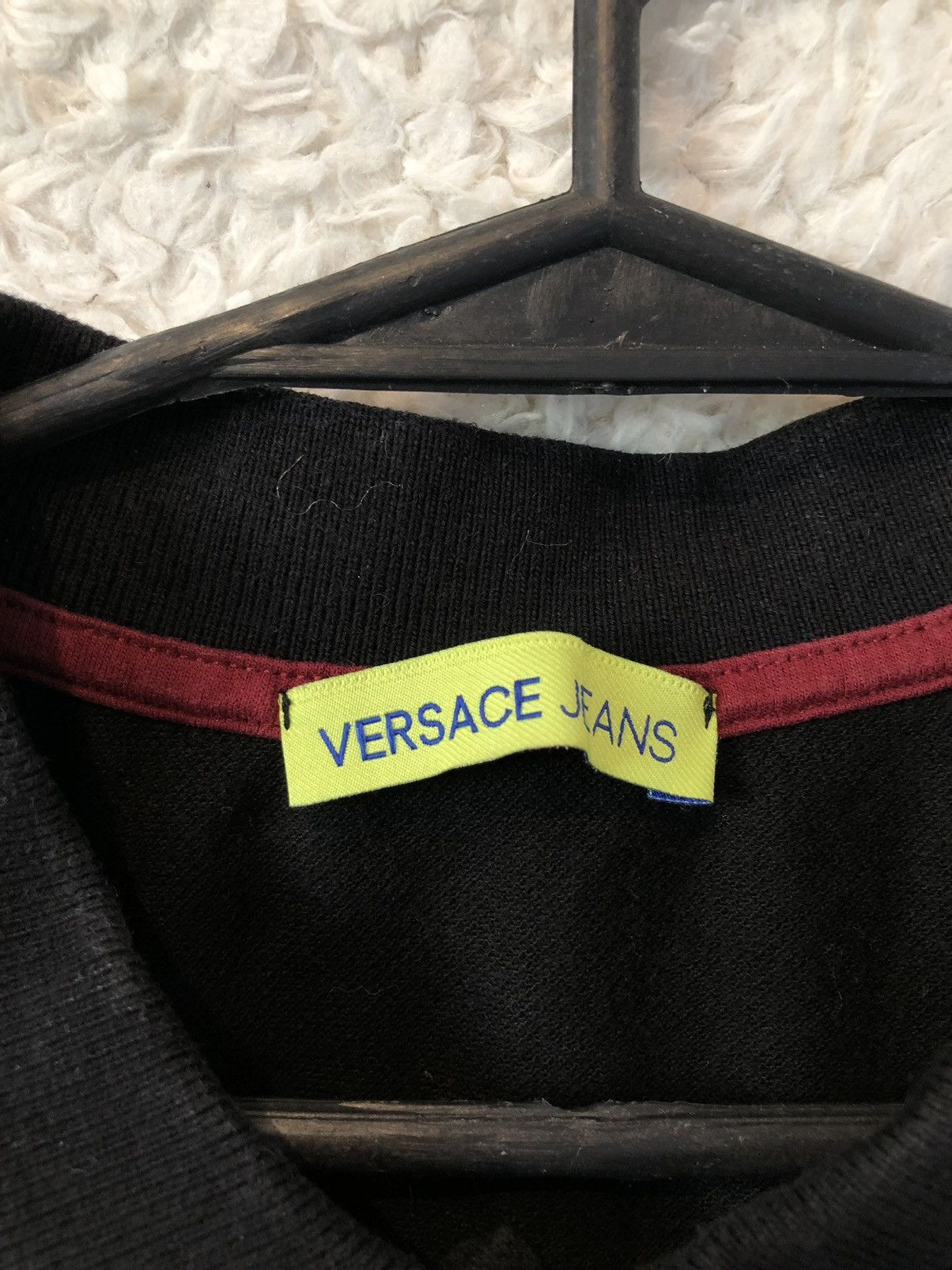 Versace Polo Shirt Versace Jeans Logo Black Size US M / EU 48-50 / 2 - 4 Thumbnail