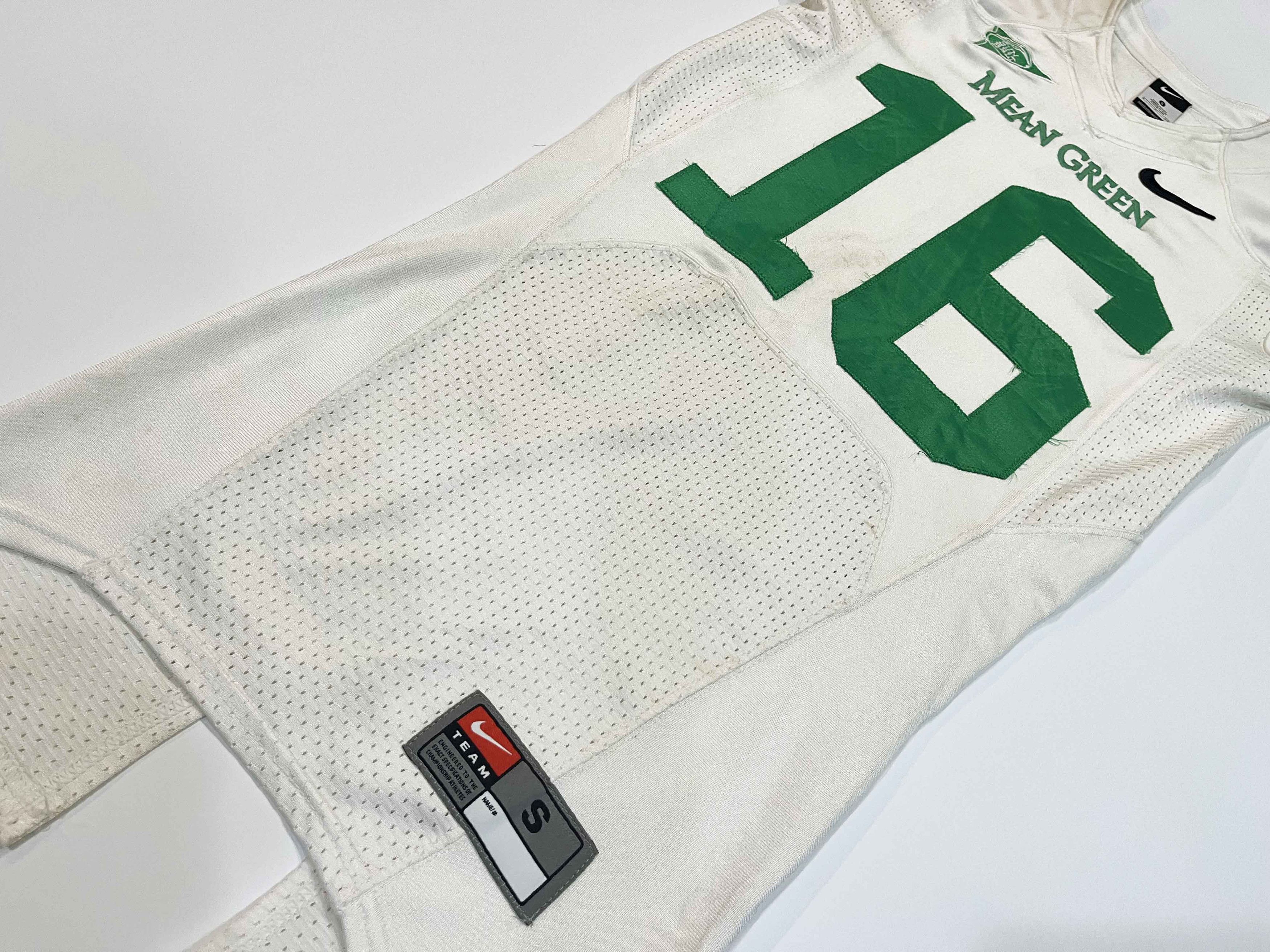 Nike Nike North Texas Mean Green TEEGARDEN #16 NCAA Game Jersey Size US S / EU 44-46 / 1 - 11 Thumbnail