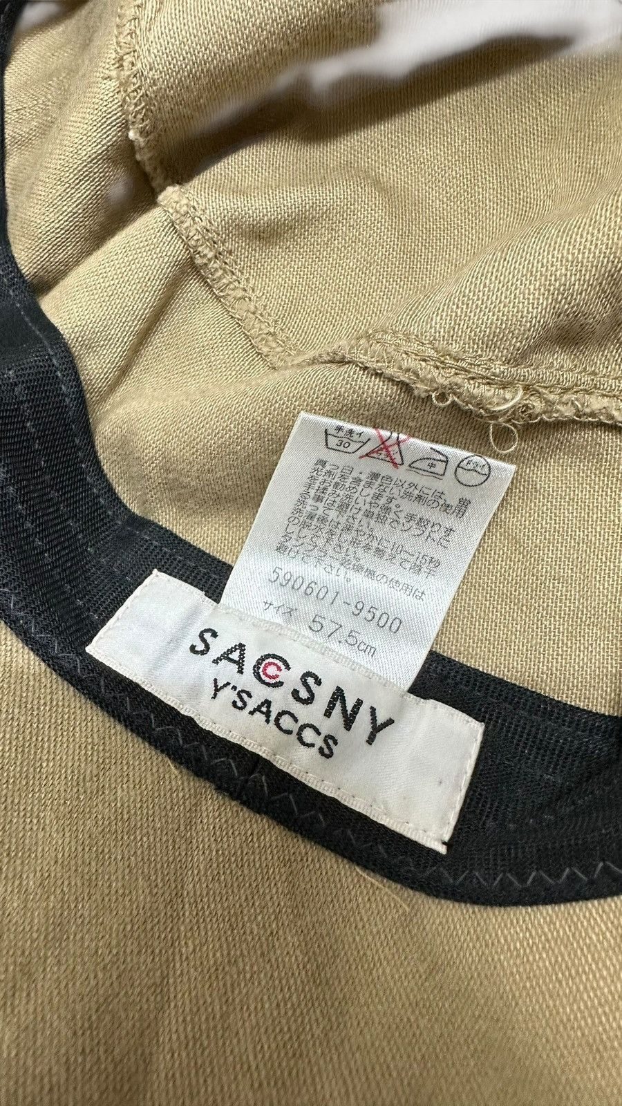 Yohji Yamamoto Yohji Yamamoto Y’Saccs Bucket Hat Size ONE SIZE - 7 Thumbnail