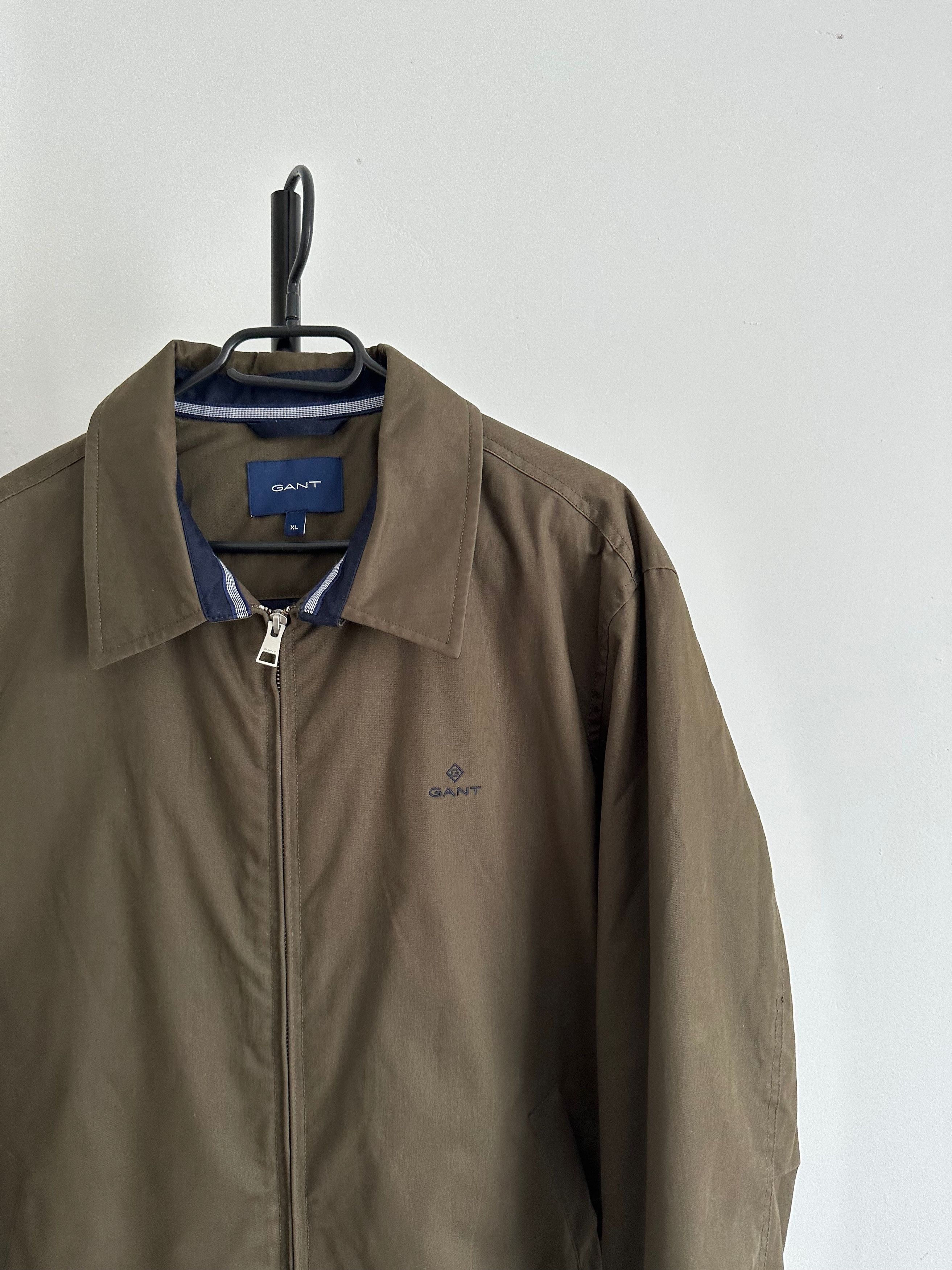 Gant GANT Windcheater jacket khaki dark green padded Size US XL / EU 56 / 4 - 2 Thumbnail