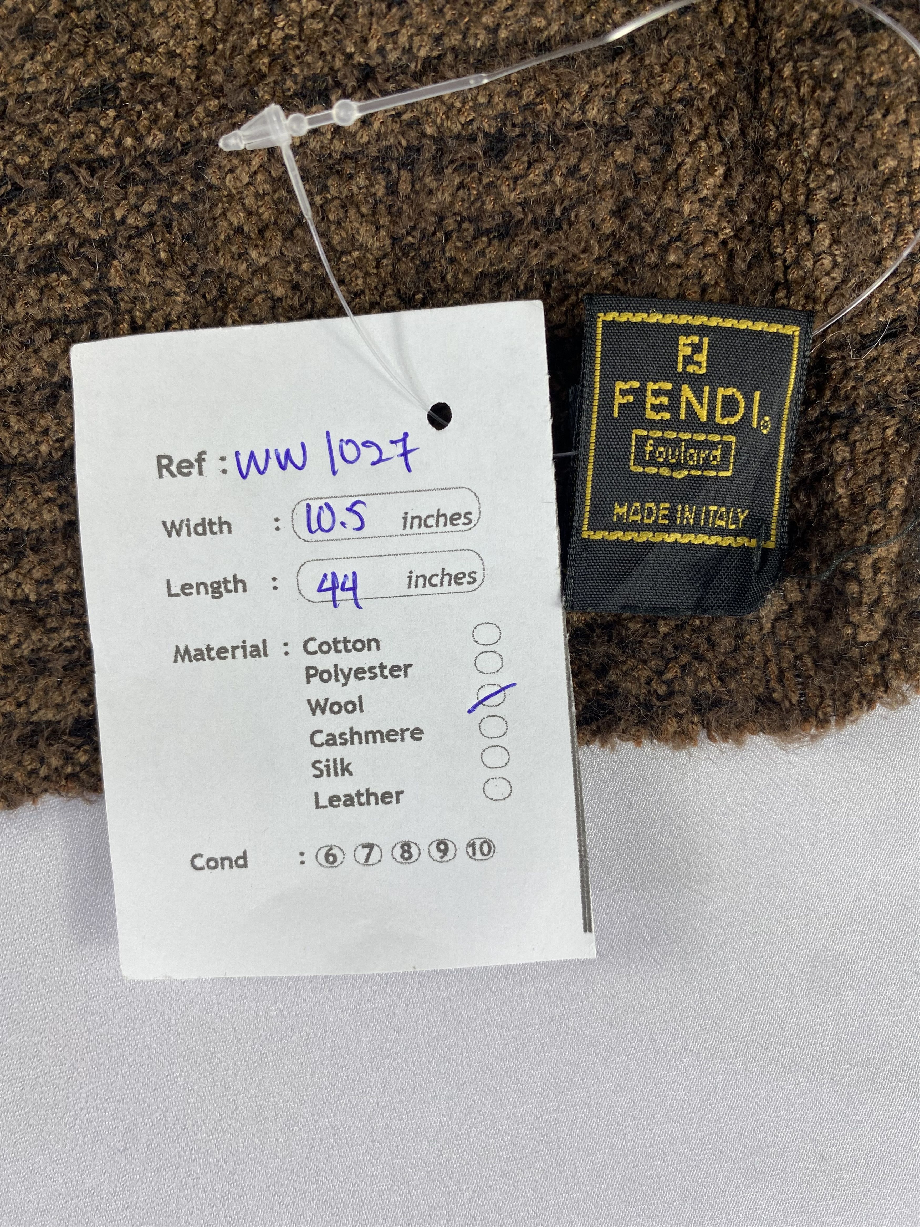 Fendi × Vintage Fendi Scarf / Muffler / Neckwear Size ONE SIZE - 7 Thumbnail