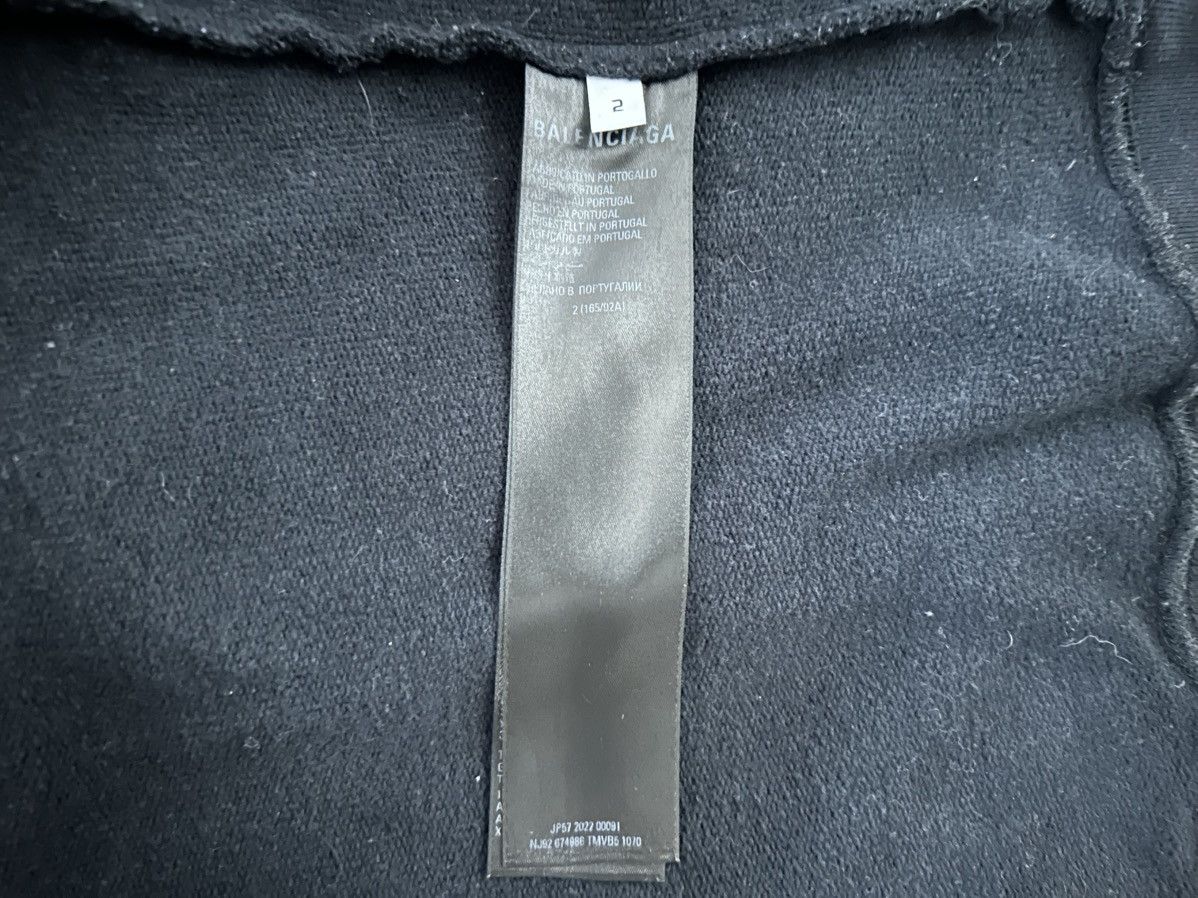 Balenciaga Balenciaga “Script Logo Hoodie” FW22 Size US M / EU 48-50 / 2 - 7 Thumbnail