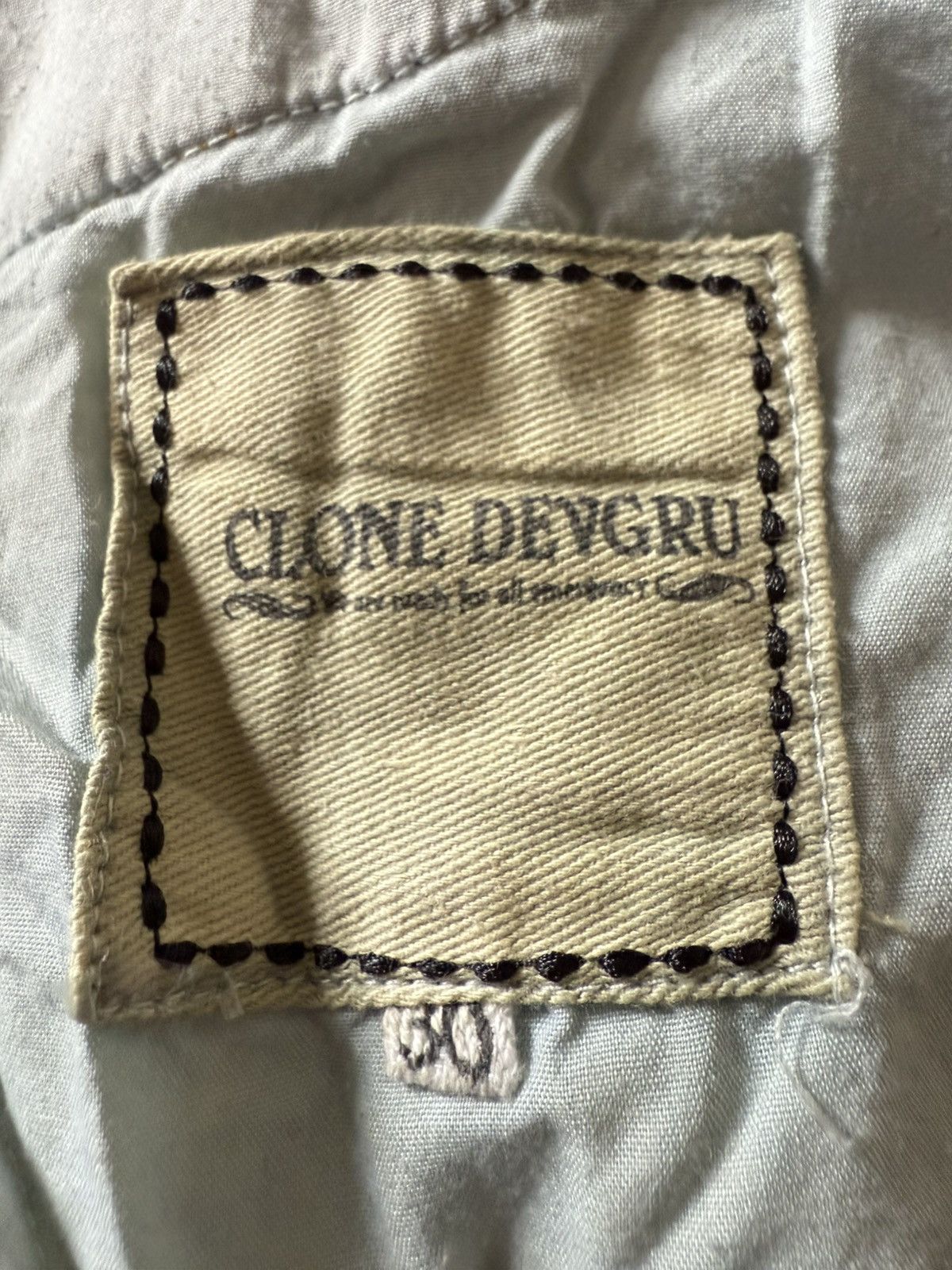 Japanese Brand Clone Devgru Japan Artisal Mud Wash Wrinkle Texture Jeans Size US 30 / EU 46 - 23 Thumbnail
