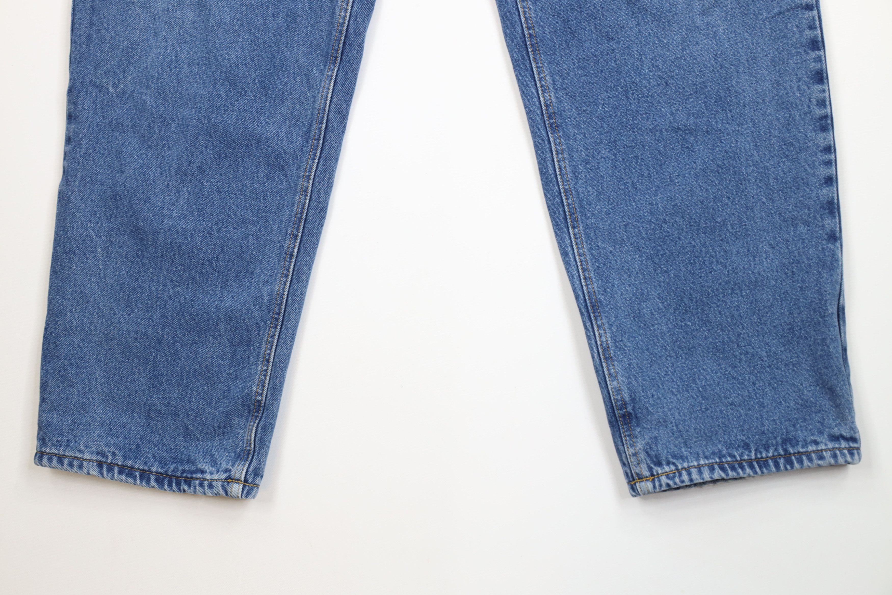 Cabelas Vintage Cabelas Heavyweight Flannel Lined Denim Jeans Blue Size US 42 / EU 58 - 5 Thumbnail