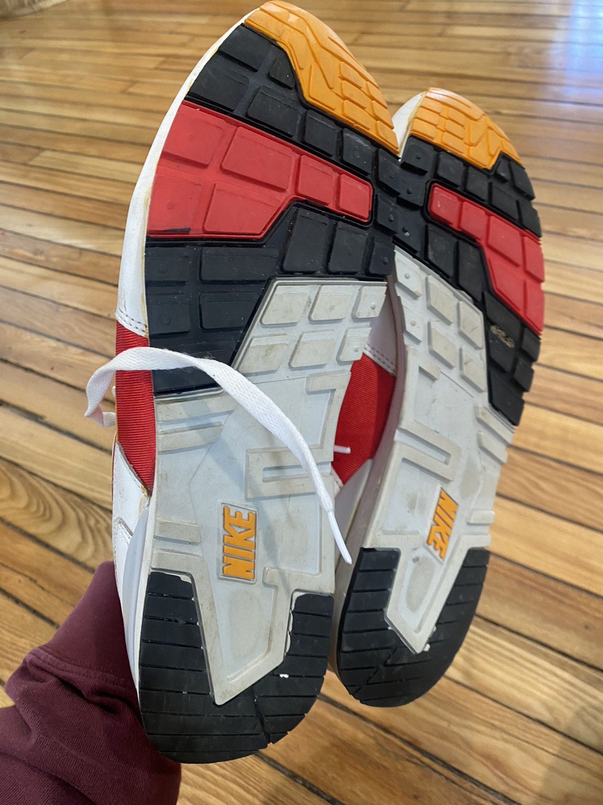 Nike × Vintage Vintage waffle running shoe OG 12.5 Size US 12.5 / EU 45-46 - 10 Thumbnail