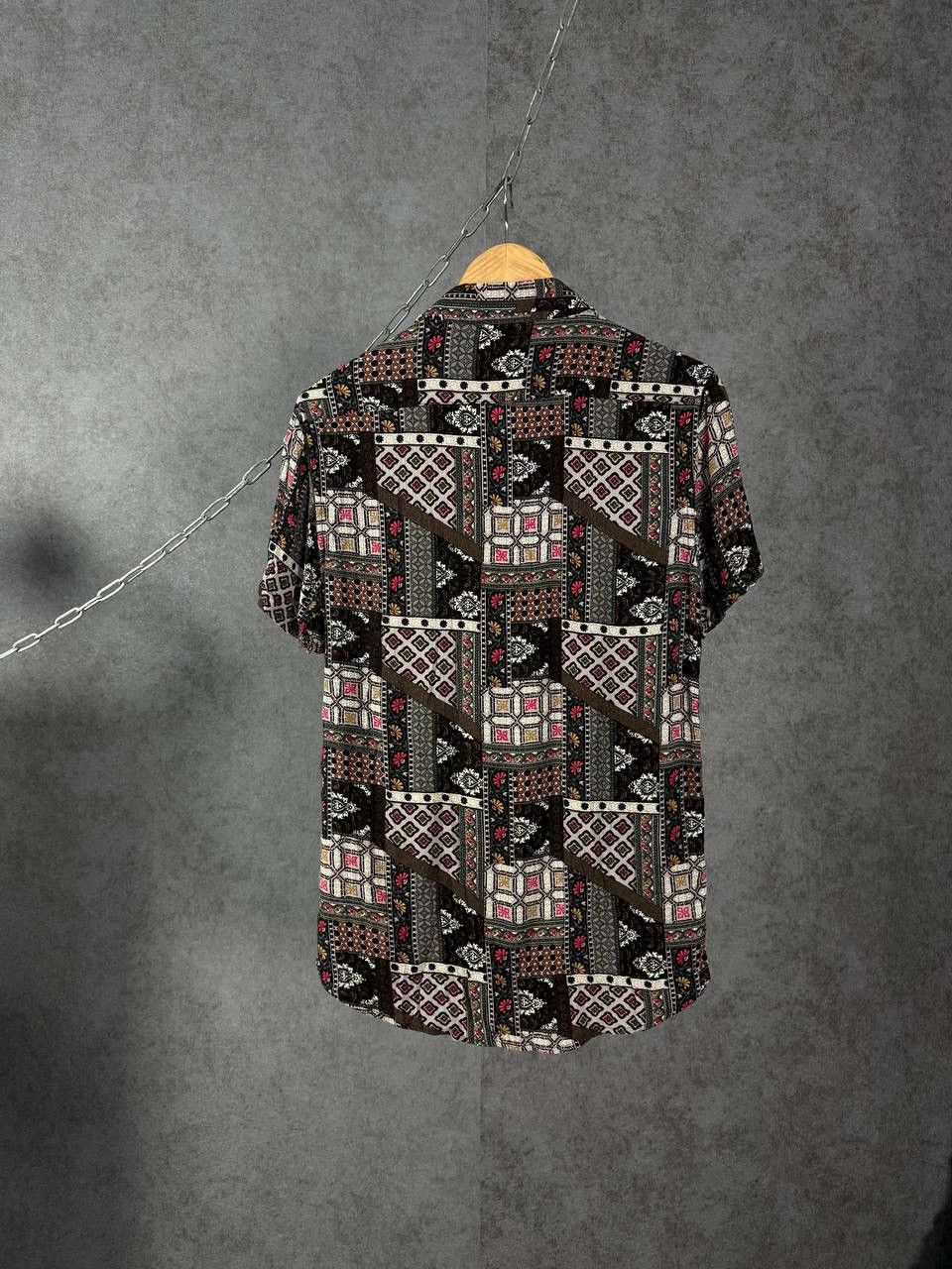 Desigual Desigual luxury designer art crazy hawaiian silk shirt Size US M / EU 48-50 / 2 - 6 Thumbnail