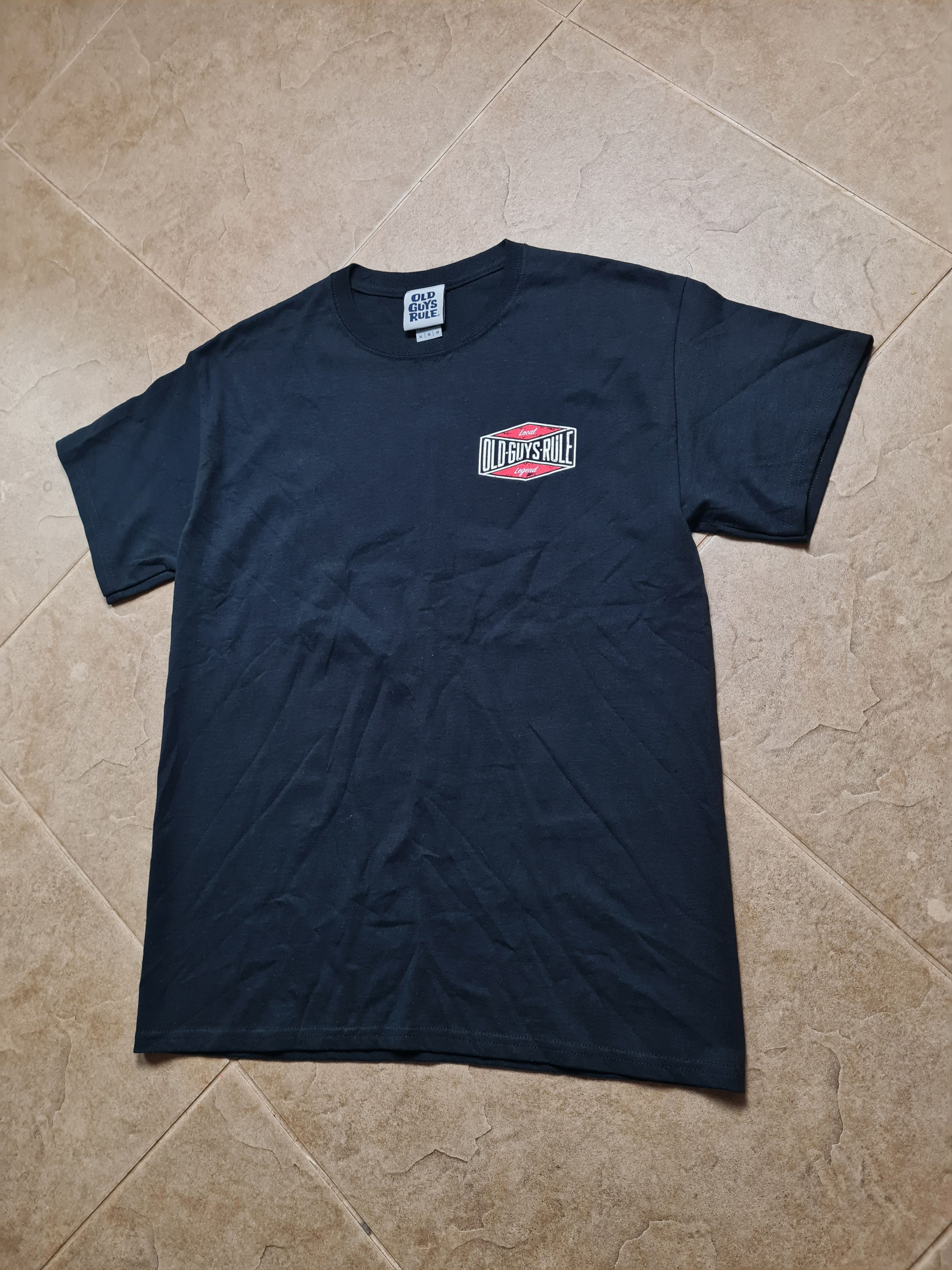 Other Vintage T-shirts OLD GUYS RULE Retro USA Black Big Logo M Size US M / EU 48-50 / 2 - 7 Thumbnail