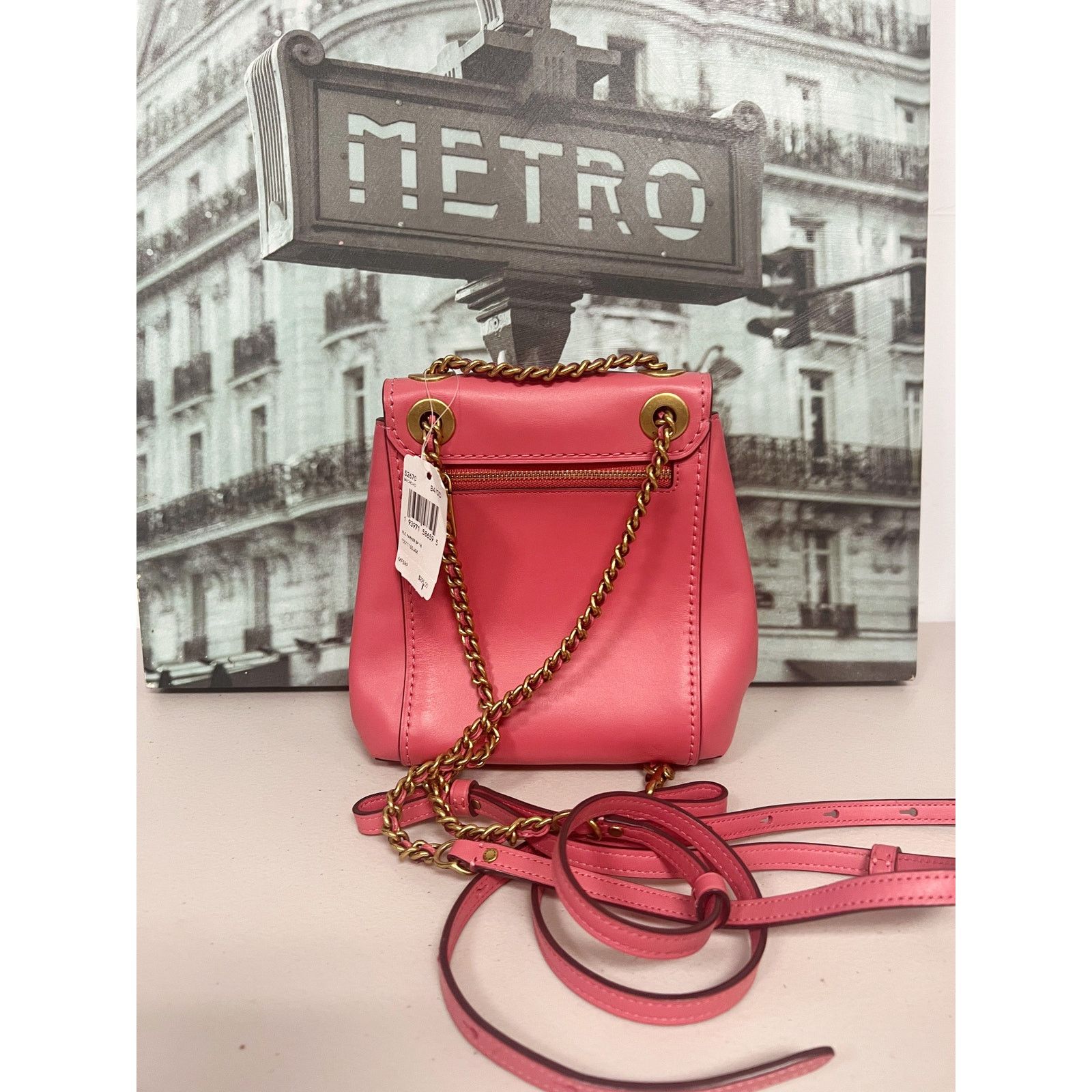 Coach Coach 52670 Parker Convertible Backpack 16 IN Pink Size ONE SIZE - 2 Thumbnail