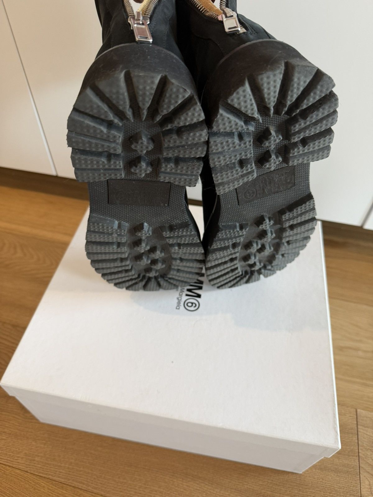 Maison Margiela MM6 Maison Margiela Distressed Boots Size US 10 / EU 43 - 6 Thumbnail