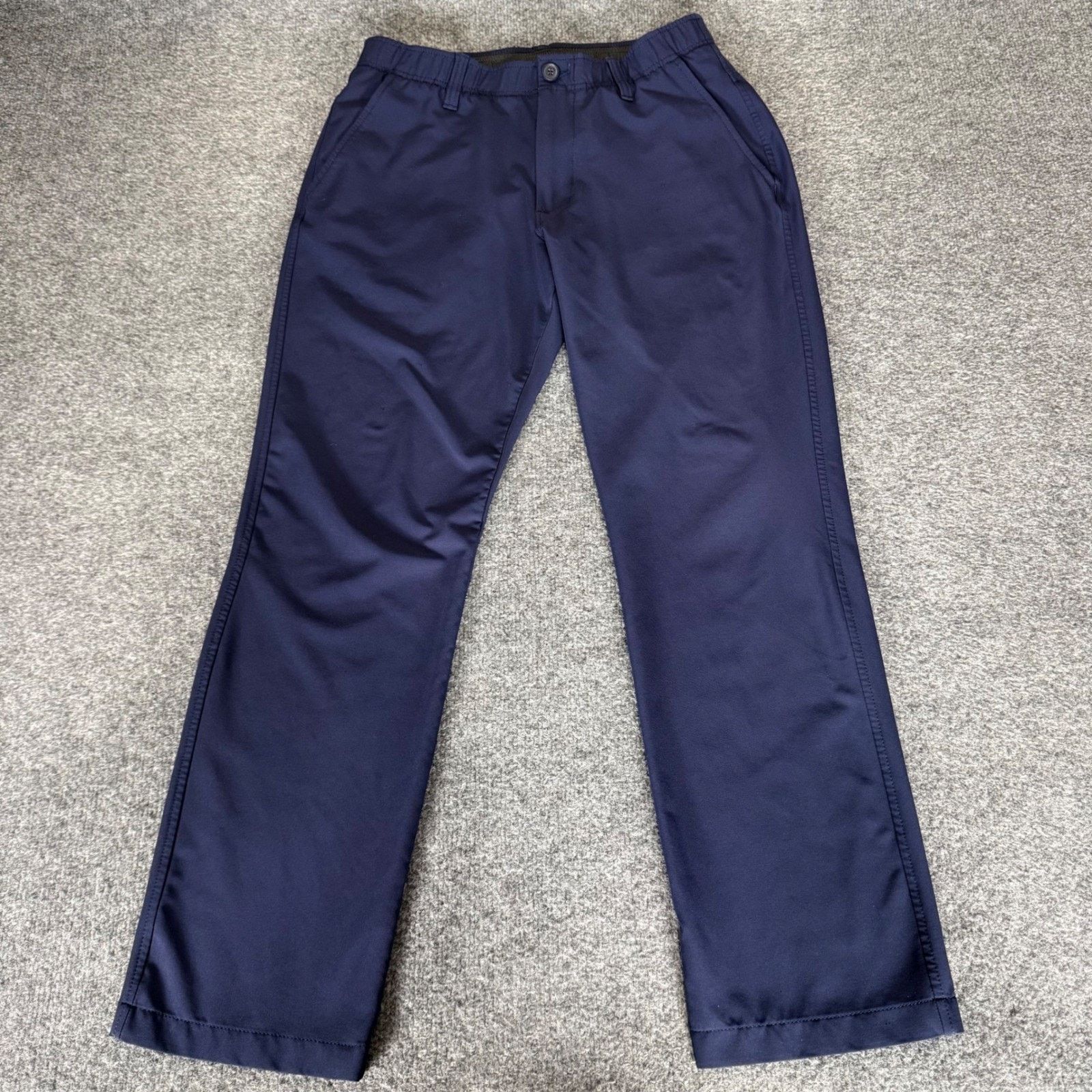 Under Armour Under Armour Mens Golf Chino Pants Blue 32x30 (Fits 30x29) Size US 30 / EU 46 - 1 Thumbnail