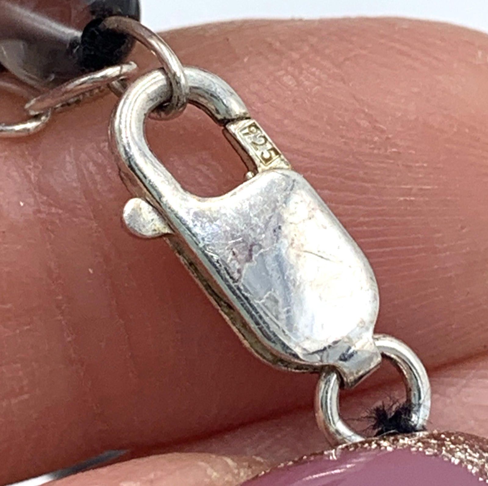 Other Nate & Etan Agate Crystal Hematite Sterling Silver Necklace Size ONE SIZE - 8 Thumbnail