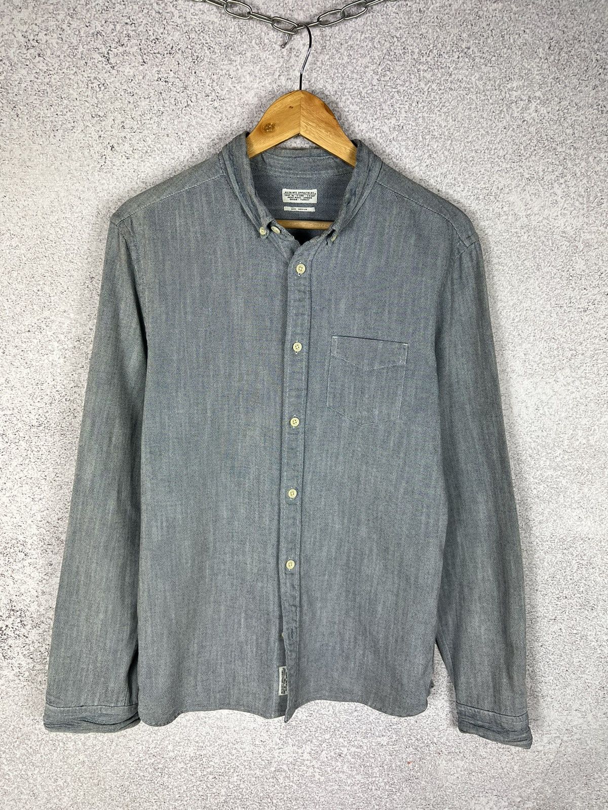 Allsaints Allsaints Luxury Design Shirt Long sleeve Size US M / EU 48-50 / 2 - 1 Thumbnail