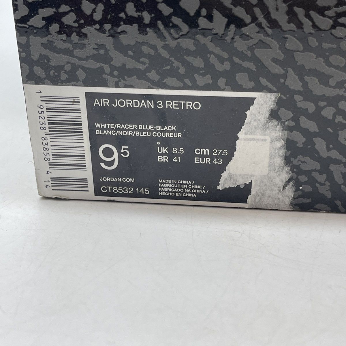 Jordan Brand Air Jordan 3 racer blue Size US 9.5 / EU 42-43 - 9 Thumbnail