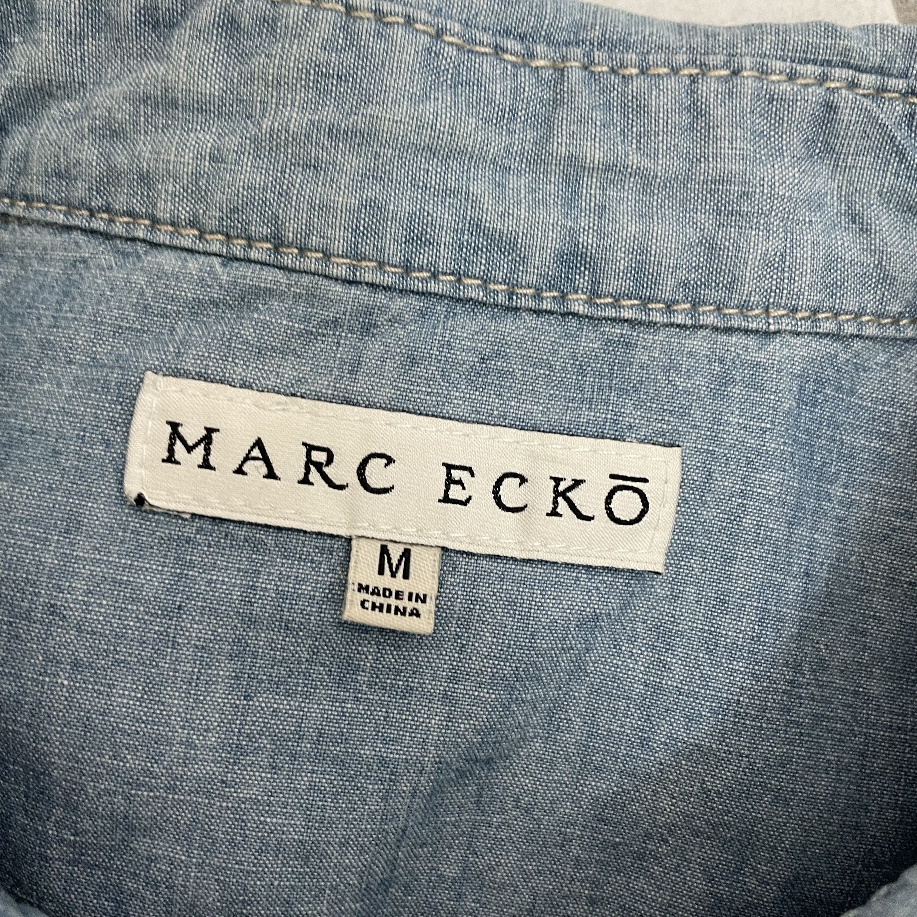 Marc Ecko ⭐️SALE⭐️ [M] MARC ECKO CHAMBRAY SHIRT Size US M / EU 48-50 / 2 - 4 Thumbnail