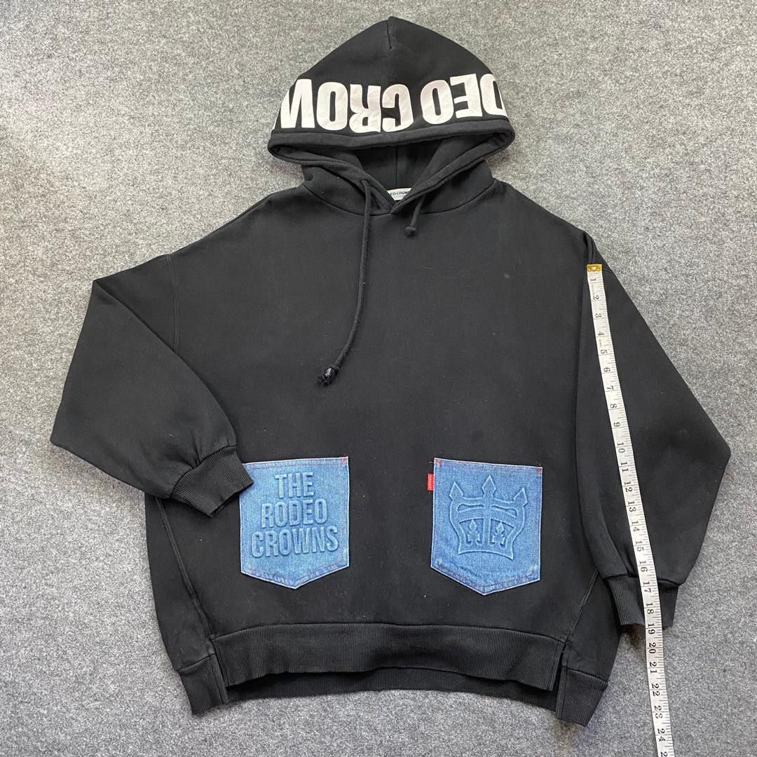 Japanese Brand Vintage Rodeo Crowns Hoodies Size US XL / EU 56 / 4 - 3 Thumbnail