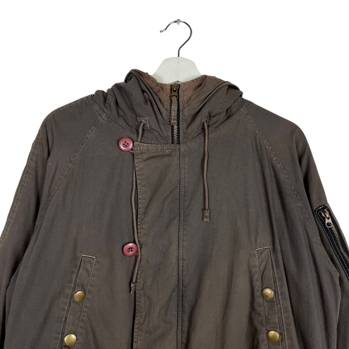 Blue Blue Japan × HOLLYWOOD RANCH MARKET × Japanese Brand 🔥 GAIJIN PARKAS MILITARY DEPARTMENT 0X1 Size US L / EU 52-54 / 3 - 5 Thumbnail