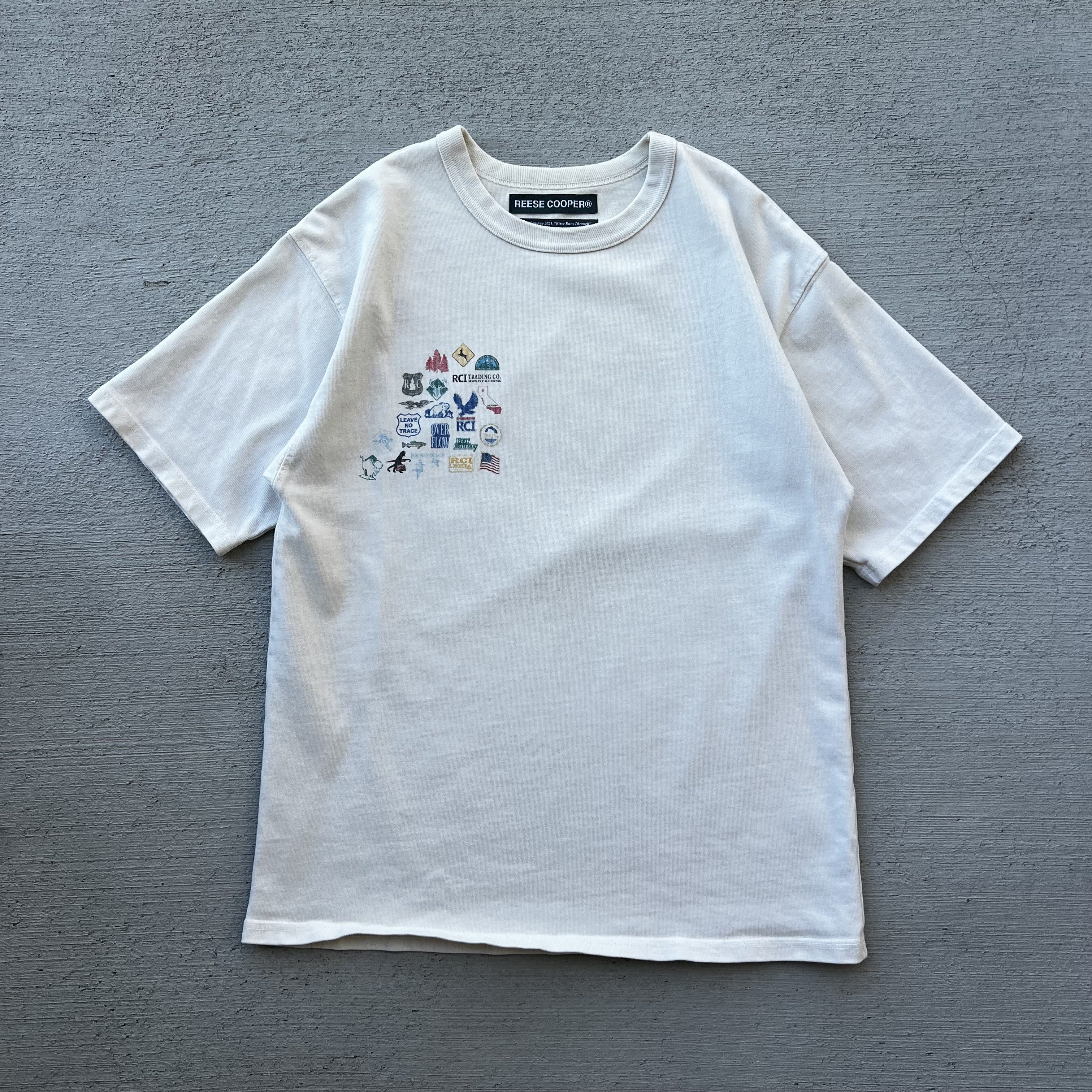 Reese Cooper Tee River Runs Through Size US M / EU 48-50 / 2 - 1 Thumbnail