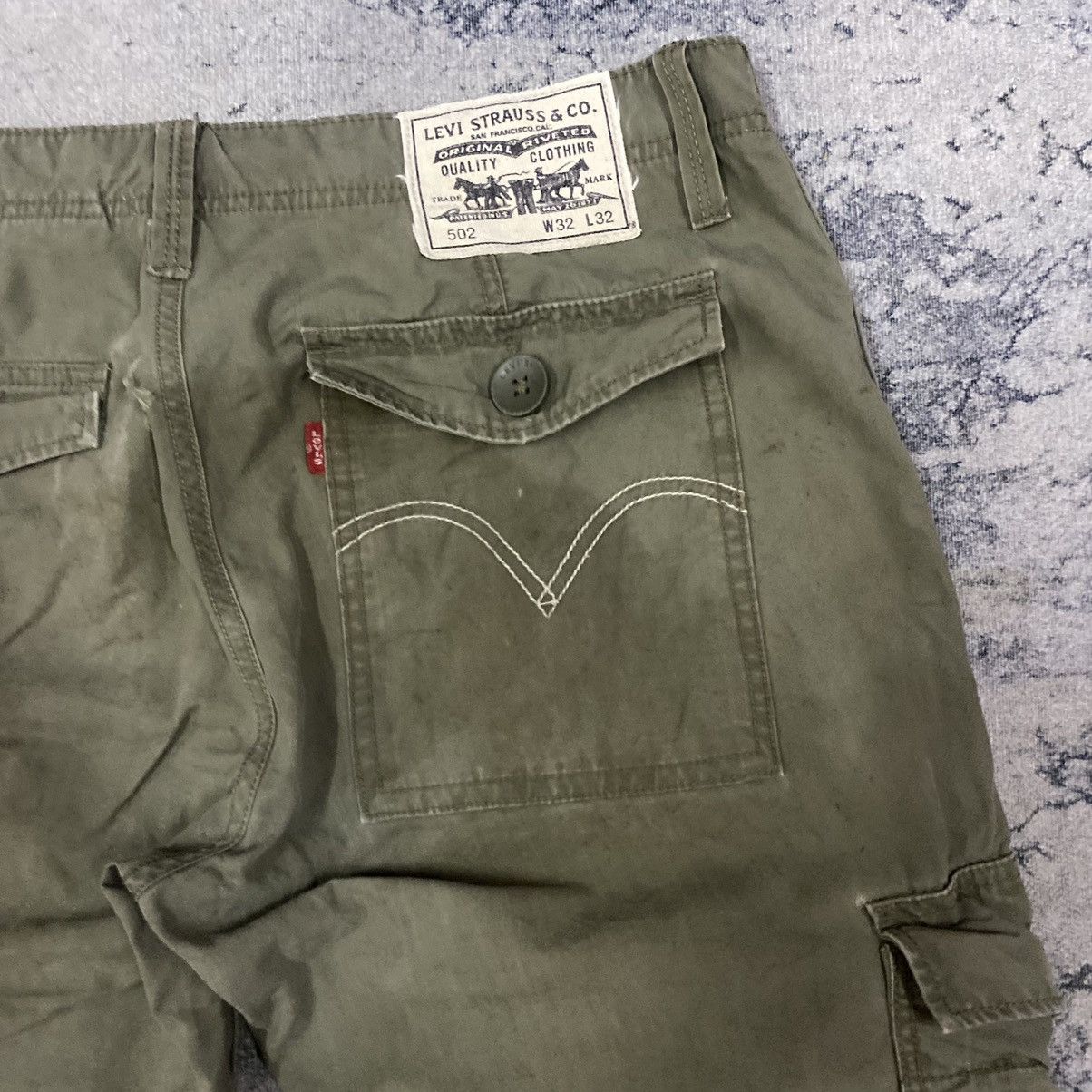 Levi's × Vintage Vtg Levis 502 Cargo Pants Size US 32 / EU 48 - 11 Thumbnail