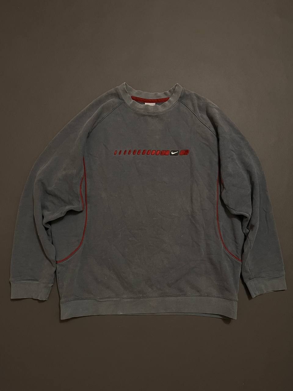 Pre-owned Nike X Vintage Nike Sweater In Grey