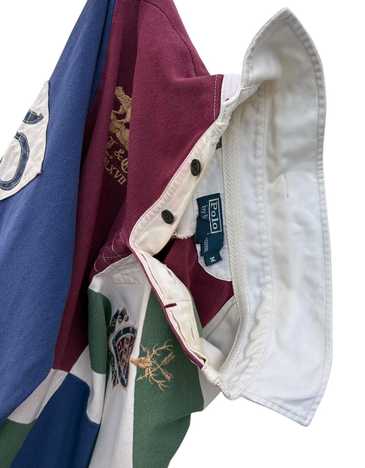 Polo Ralph Lauren Vintage Polo Ralph Lauren Multicolour RL & Co Rugby Shirt Size US M / EU 48-50 / 2 - 14 Thumbnail