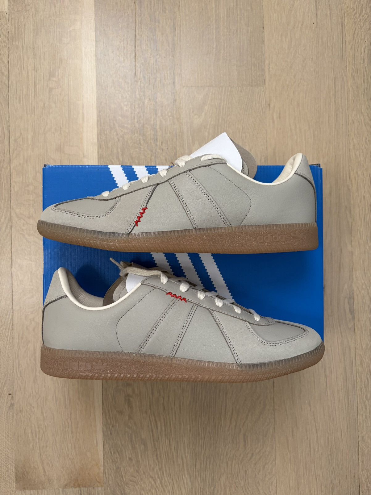 Adidas adidas x Hartcopy BW Army Muted Gray Sesame Chalk White Size US 9 / EU 42 - 1 Thumbnail