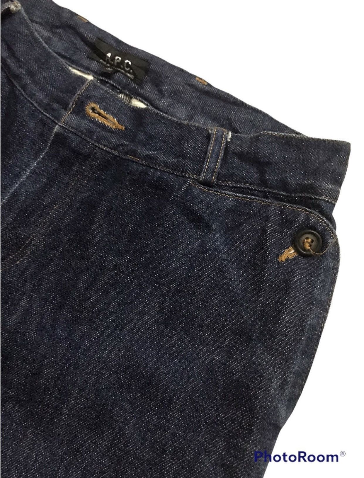 A.P.C. Vtg A.p.c Denim Short Pant Size 28" / US 6 / IT 42 - 6 Thumbnail