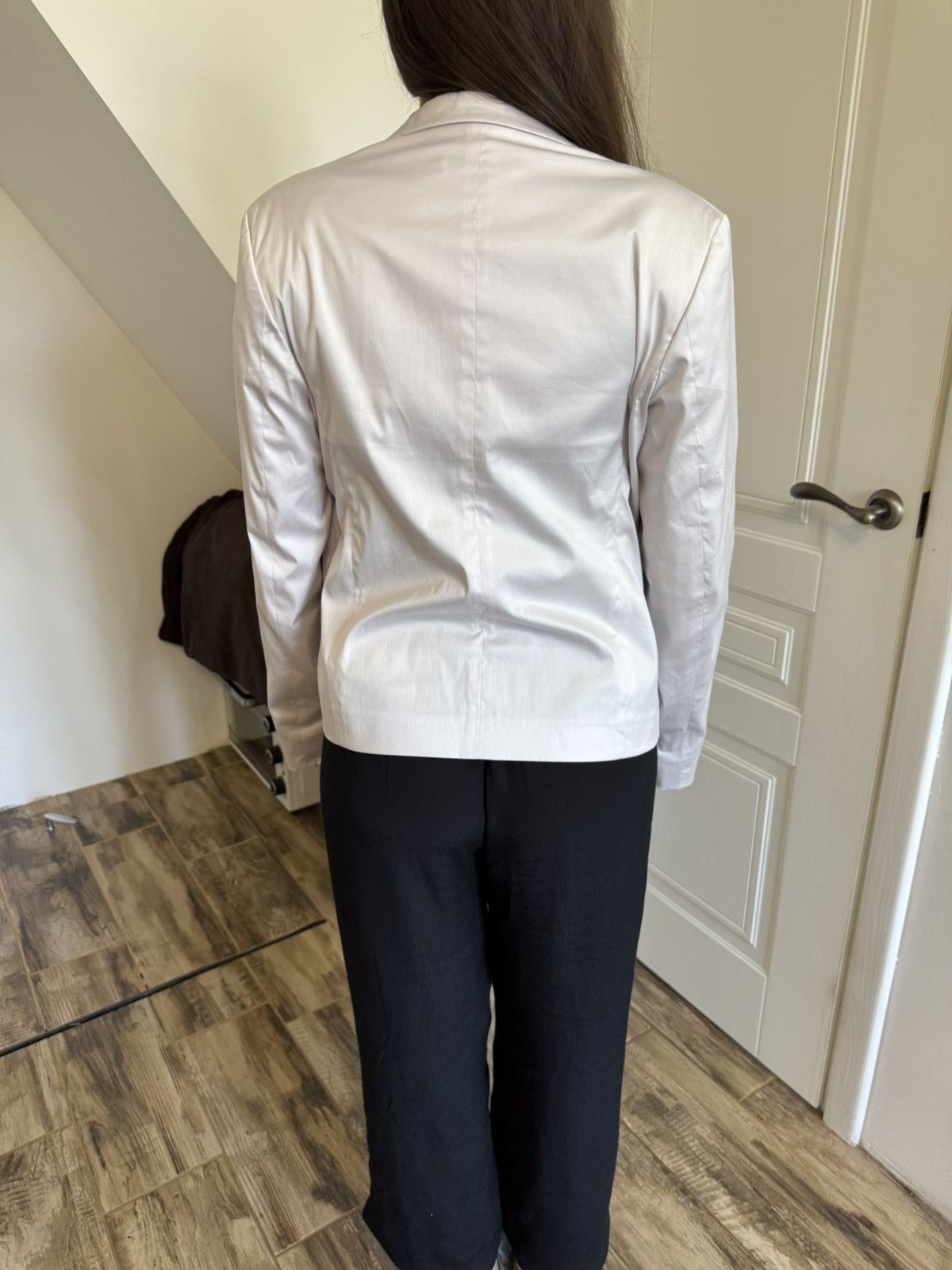 Jil Sander JIL SANDER Lightweight Cotton/Nylon Blazer Jacket Rare Piece Size M / US 6-8 / IT 42-44 - 22 Thumbnail
