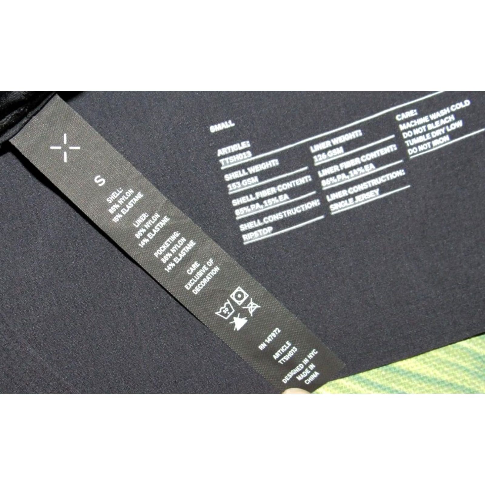 Ten Thousand TEN THOUSAND Black Lined 7" Interval Shorts Small Mens XS? Size US 29 - 5 Thumbnail