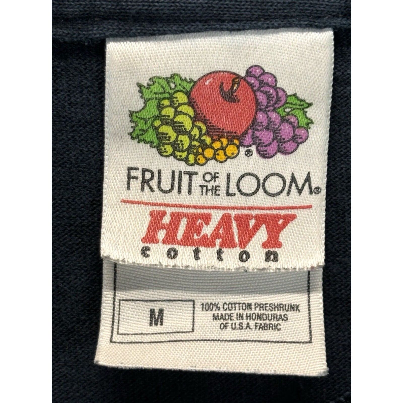 Fruit Of The Loom VINTAGE Kurtz A Metal Heritage Band T-Shirt Black Men's Medium Cotton Y2K Size US M / EU 48-50 / 2 - 5 Thumbnail