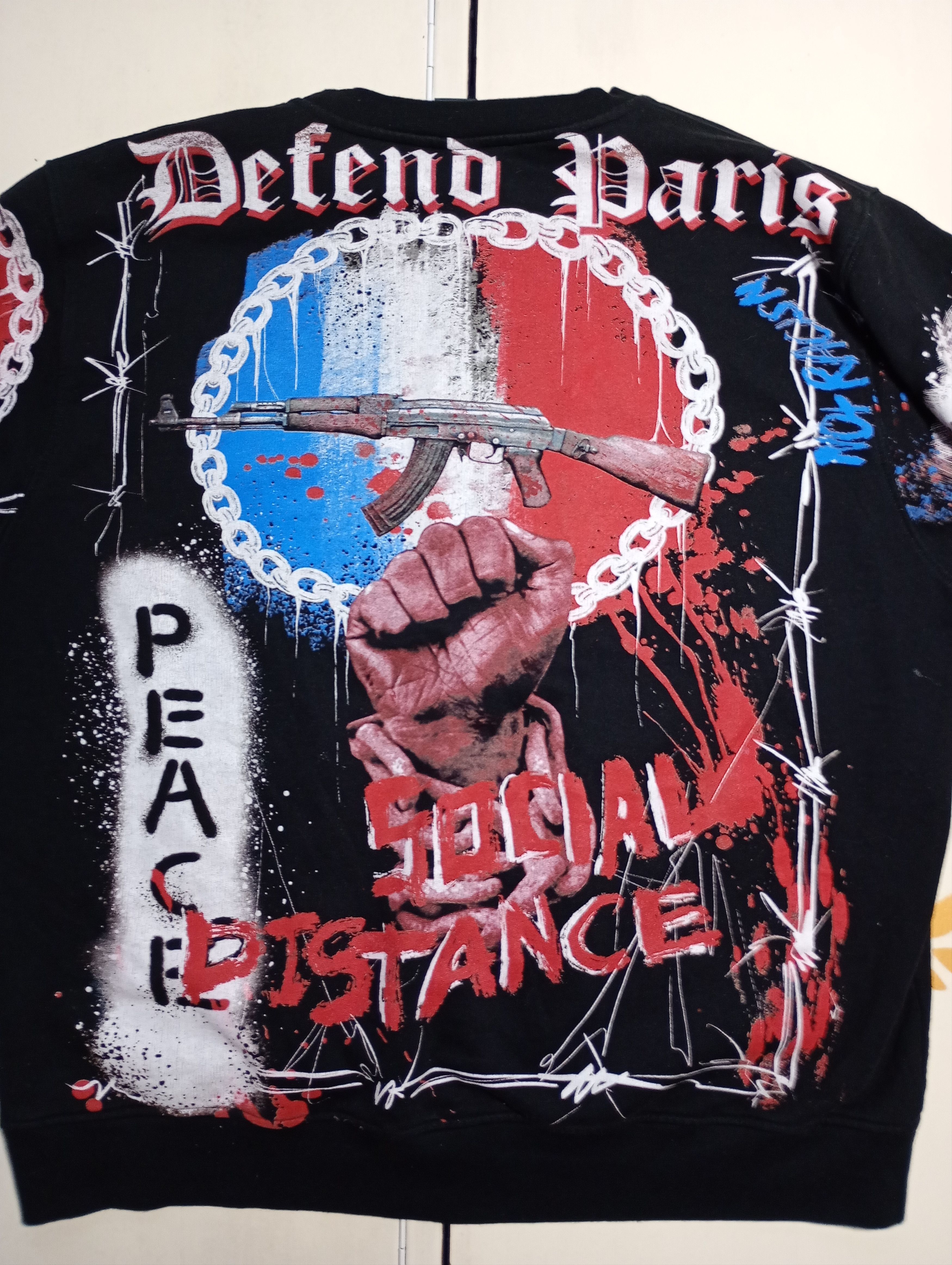 DEFEND PARIS Defend Paris Ideal Breath AO Graphic Sweatshirt Size US XXL / EU 58 / 5 - 10 Thumbnail