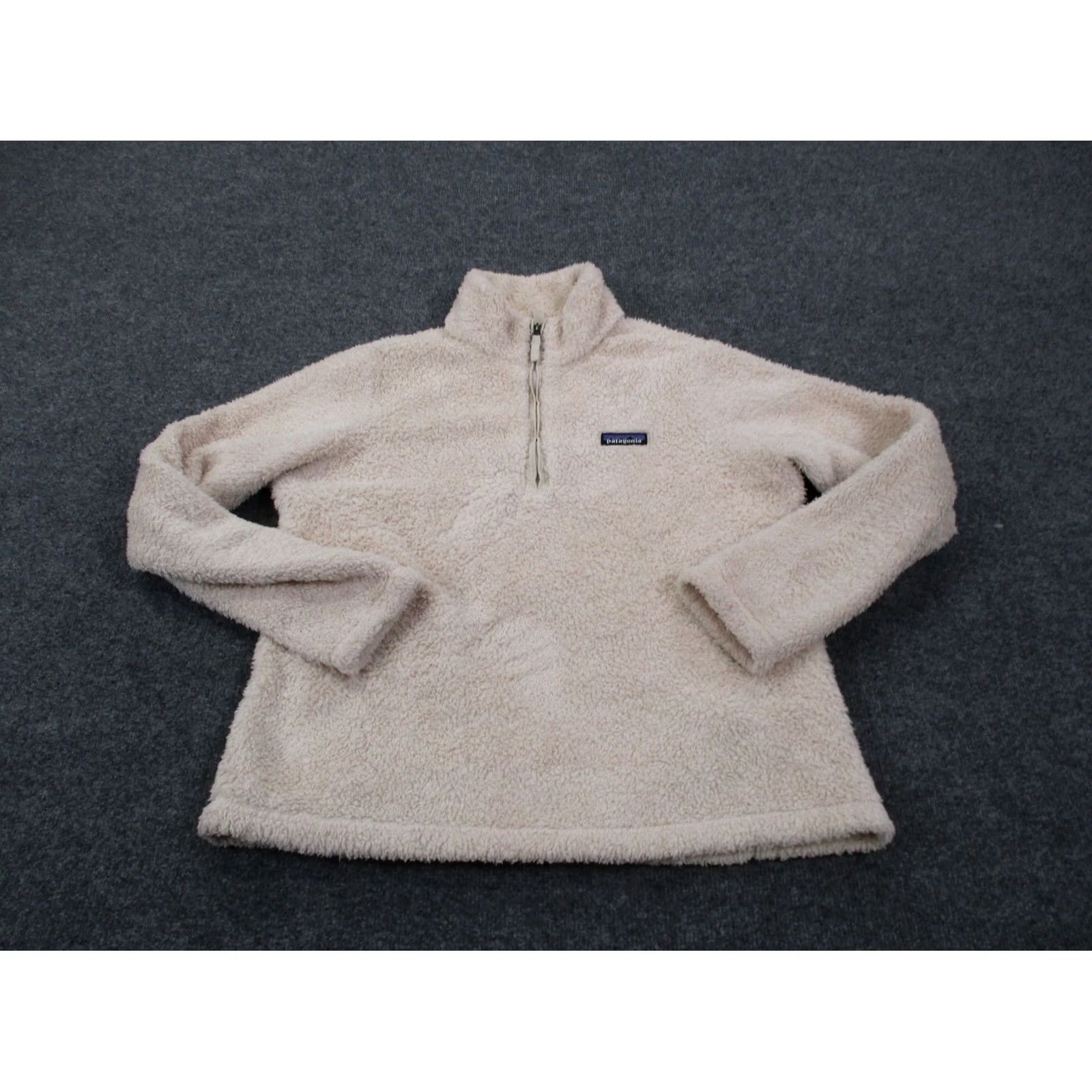 Patagonia Patagonia Jacket Womens L Beige Fleece Outdoor Windbreaker 1/4 Zip Pockets Thermal Lightweight Regular Size L Womens Size L / US 10 / IT 46 - 2 Thumbnail