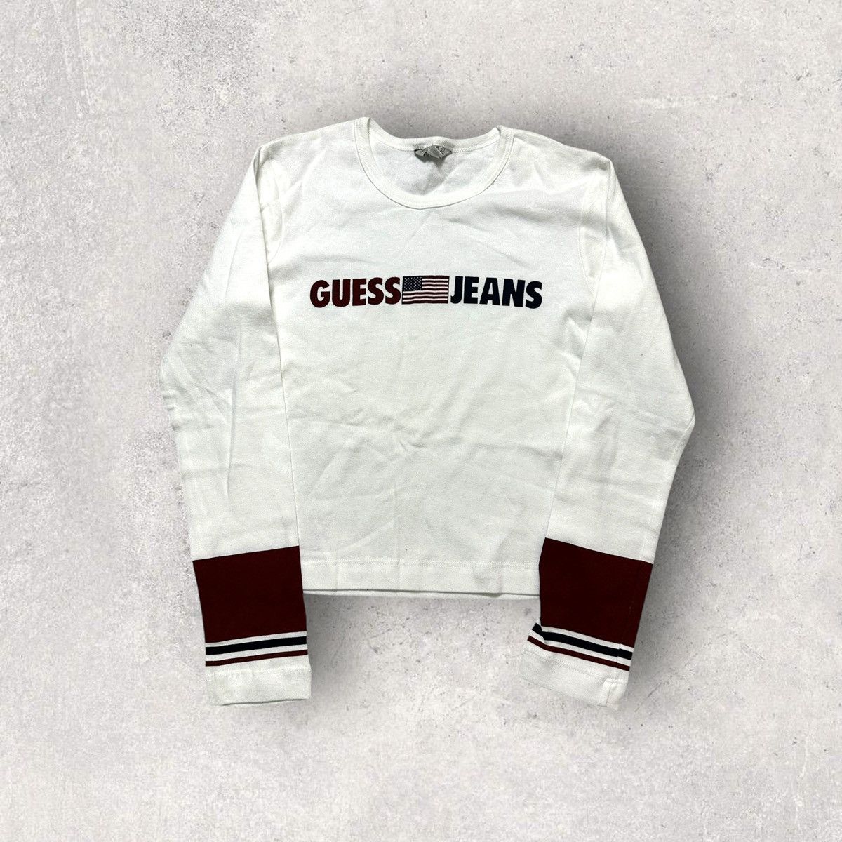 Guess × Vintage Vintage Guess long sleeve tee Size L / US 10 / IT 46 - 1 Thumbnail