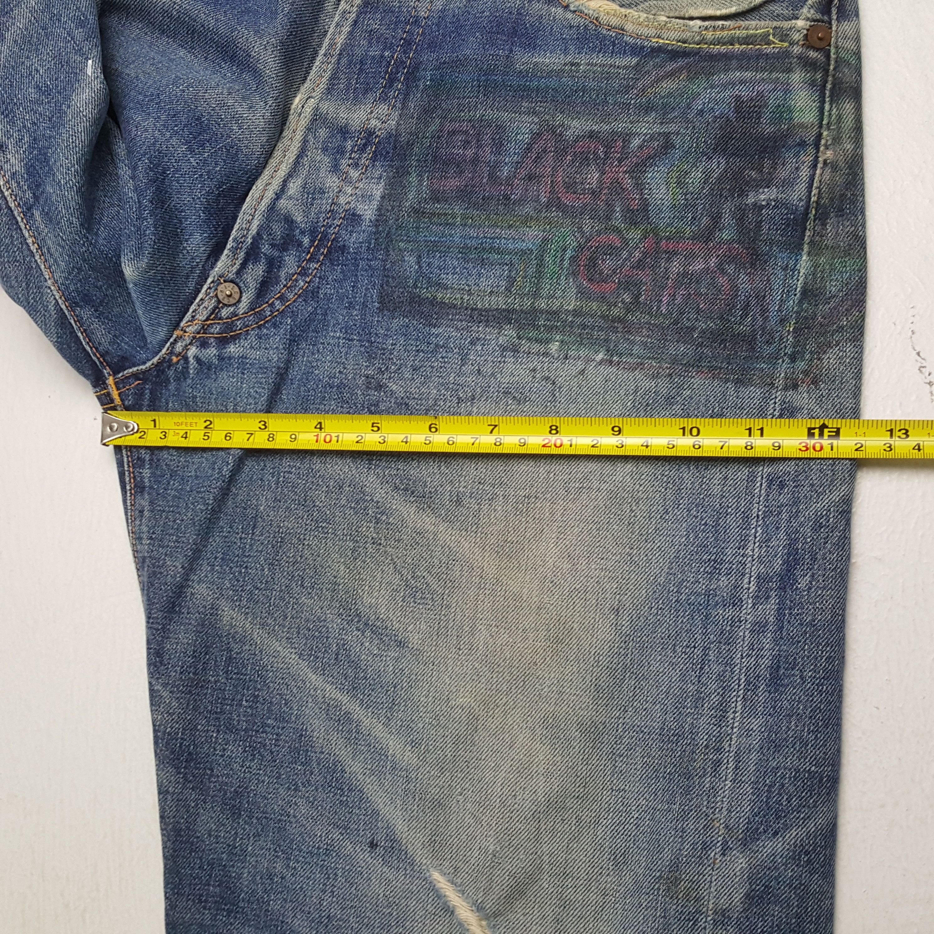 Japanese Brand × Vintage EVIS Japanese Brand Streetwear Custom Daicock Jeans Size US 28 / EU 44 - 9 Thumbnail