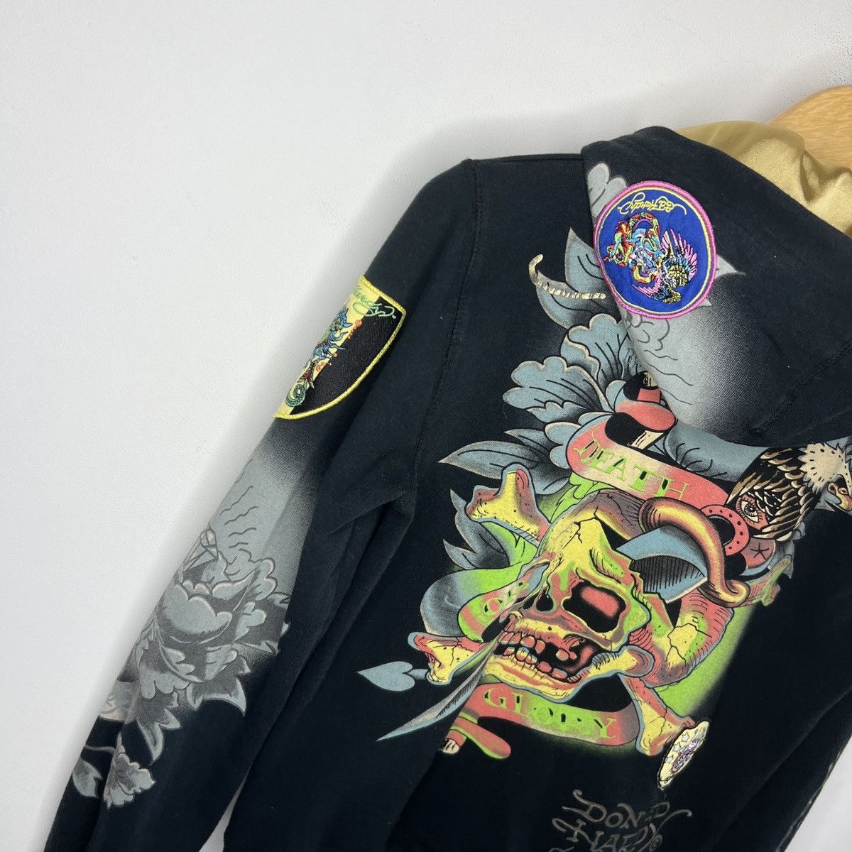 Christian Audigier vintage ed hardy zip hoodie christian audigier budda Size S / US 4 / IT 40 - 8 Thumbnail