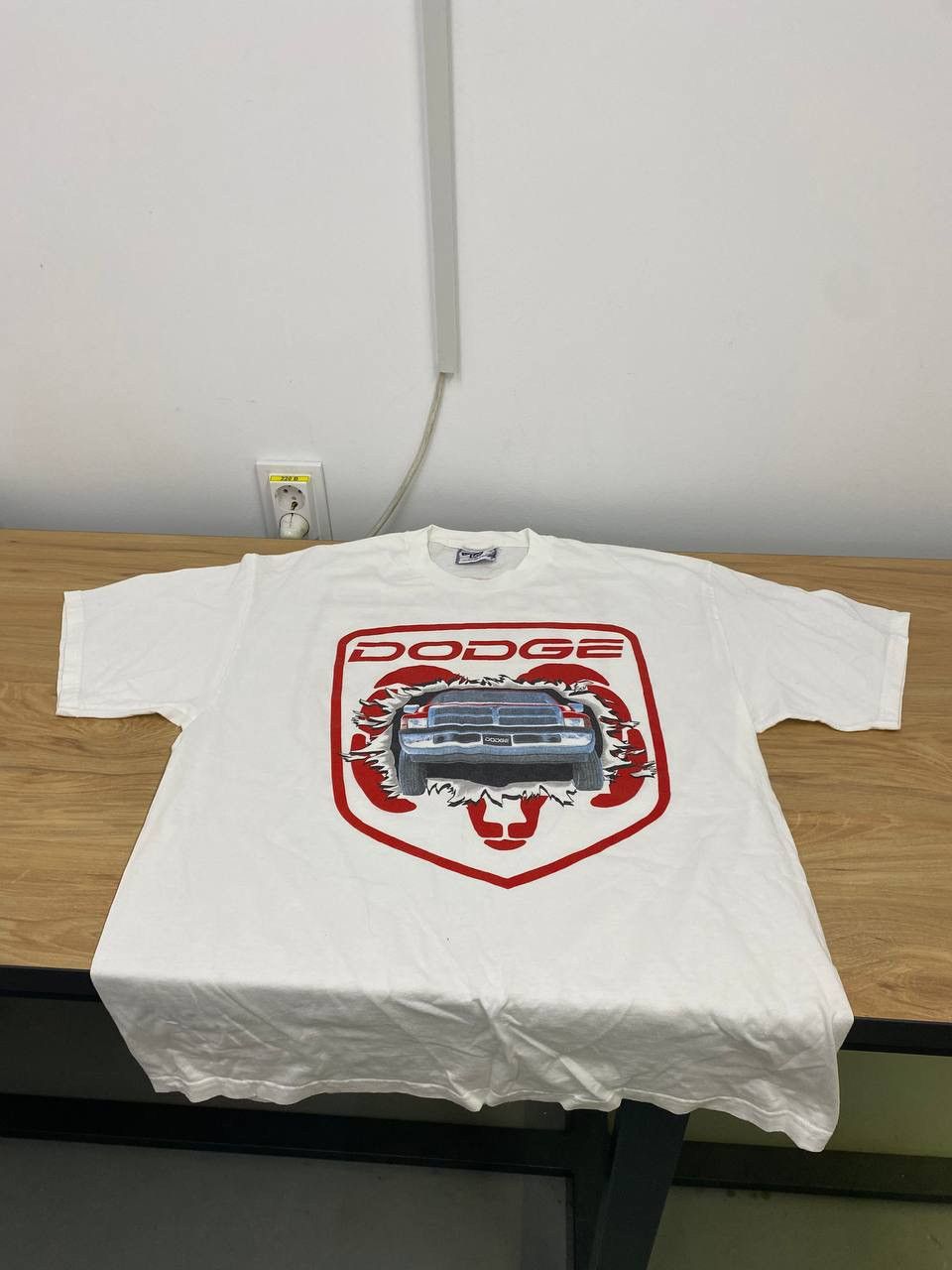 Lee × Vintage Lee Vintage Dodge Racing T Shirt Size US XL / EU 56 / 4 - 1 Thumbnail