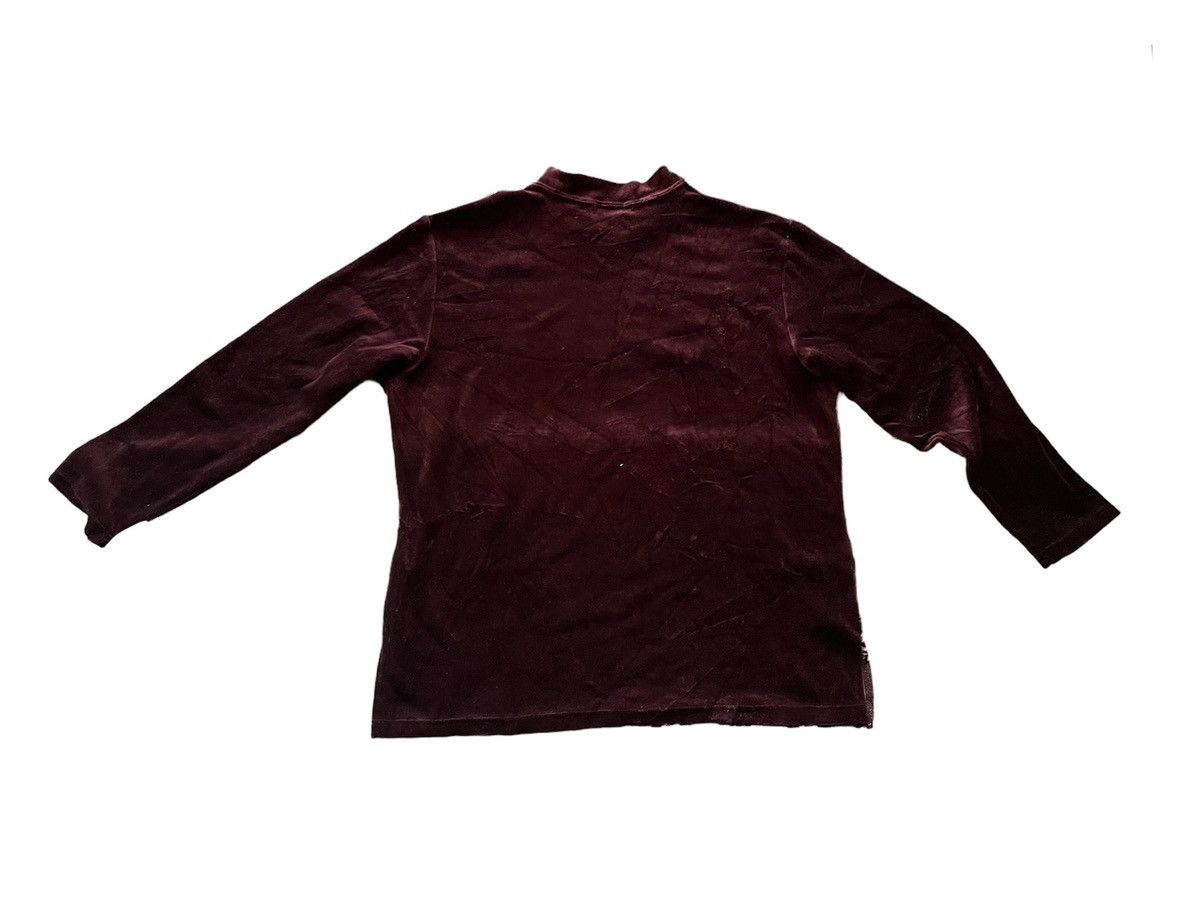 Japanese Brand × Kenzo × Vintage Vintage Kenzo Floral Velvet Size M / US 6-8 / IT 42-44 - 2 Thumbnail