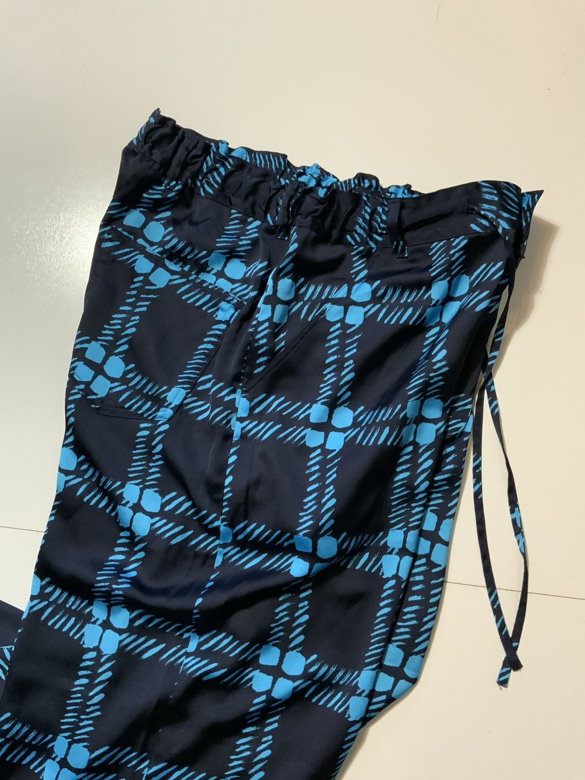 Marni × Uniqlo $185 Marni X Uniqlo Relaxed Easy Wide Leg Fit AOP Pants Size US 34 / EU 50 - 7 Thumbnail