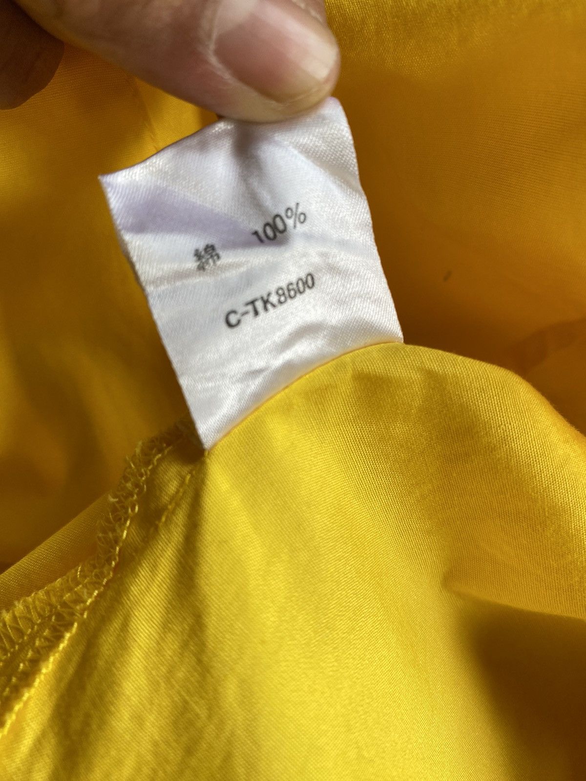Mugler MUGLER Bright Yellow Long-Sleeve Snap-Button Collar Shirt Size M / US 6-8 / IT 42-44 - 6 Thumbnail