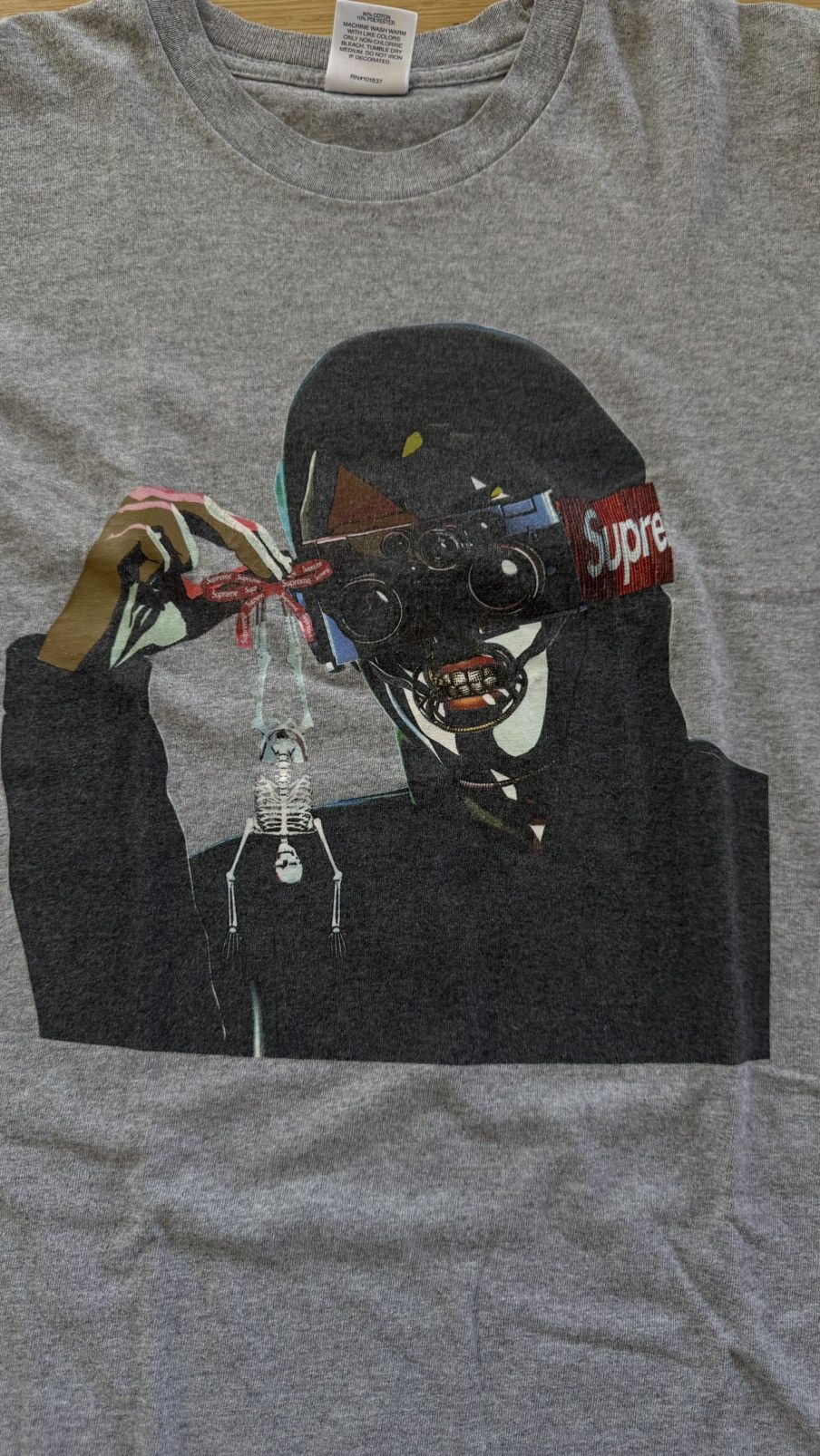 Supreme Supreme Creeper Tee 2019 Gray Medium Size US M / EU 48-50 / 2 - 2 Thumbnail