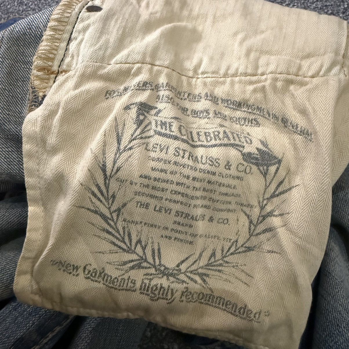 Levi's Vintage 2005 Levis S502 Destroyed Grunge Jeans W34 Size US 34 / EU 50 - 17 Thumbnail