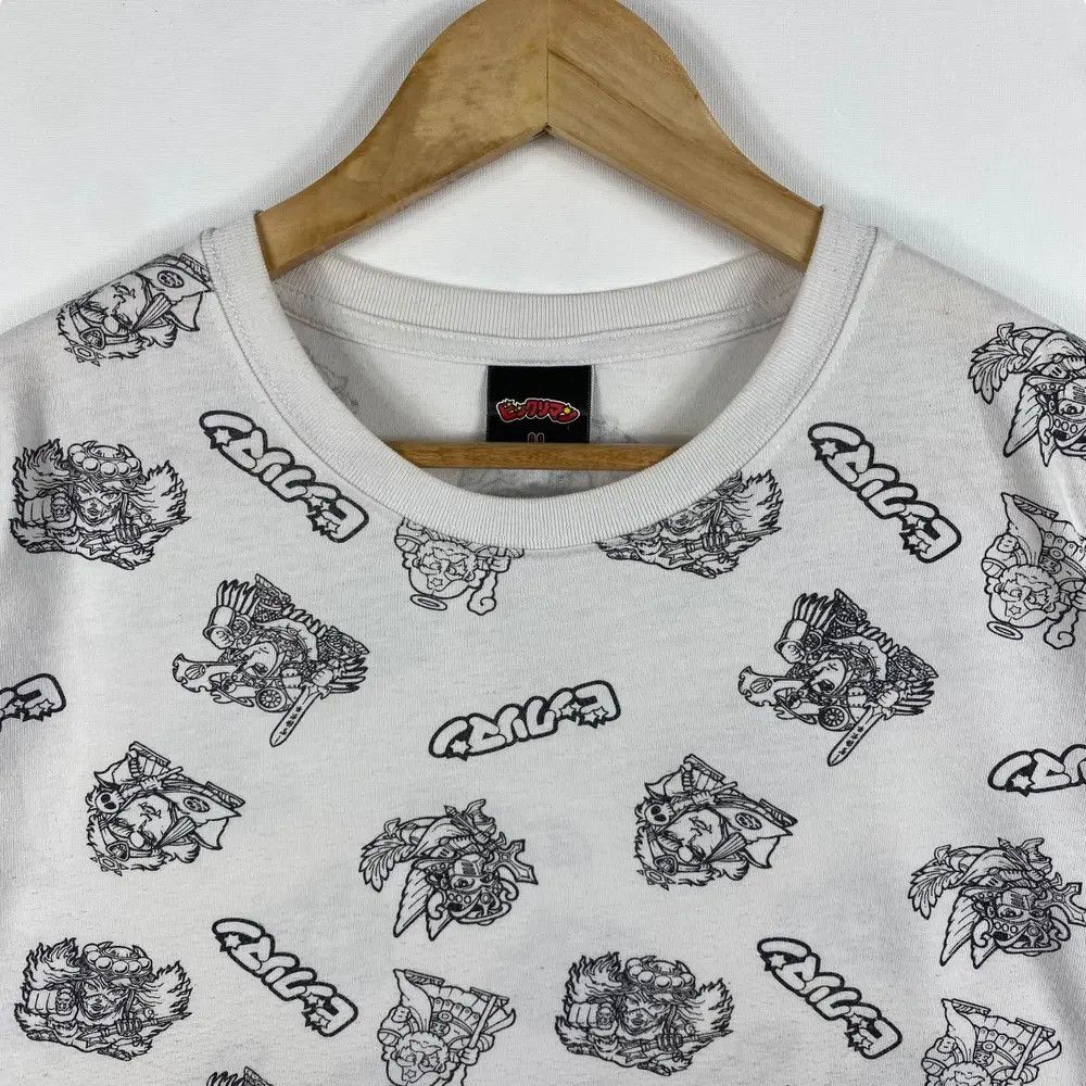 Japanese Brand Vintage 00's BIKKURIMAN By Lotte Full Print Graphic Size US L / EU 52-54 / 3 - 2 Thumbnail